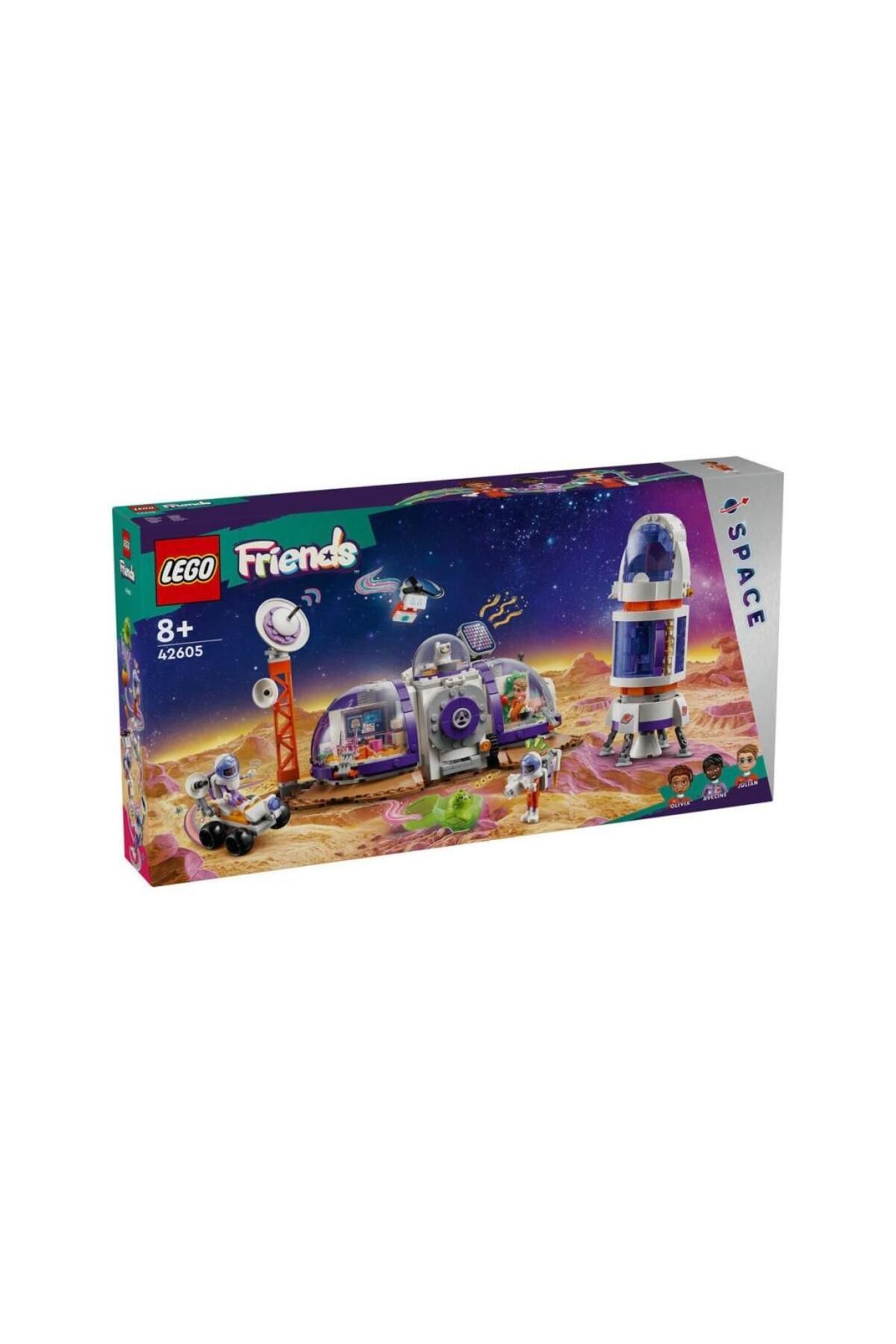 MR RZN STORE NessiWorld 42605 LE GO® Friends Mars Uzay Üssü ve Roketi 981 parça +8 yaş