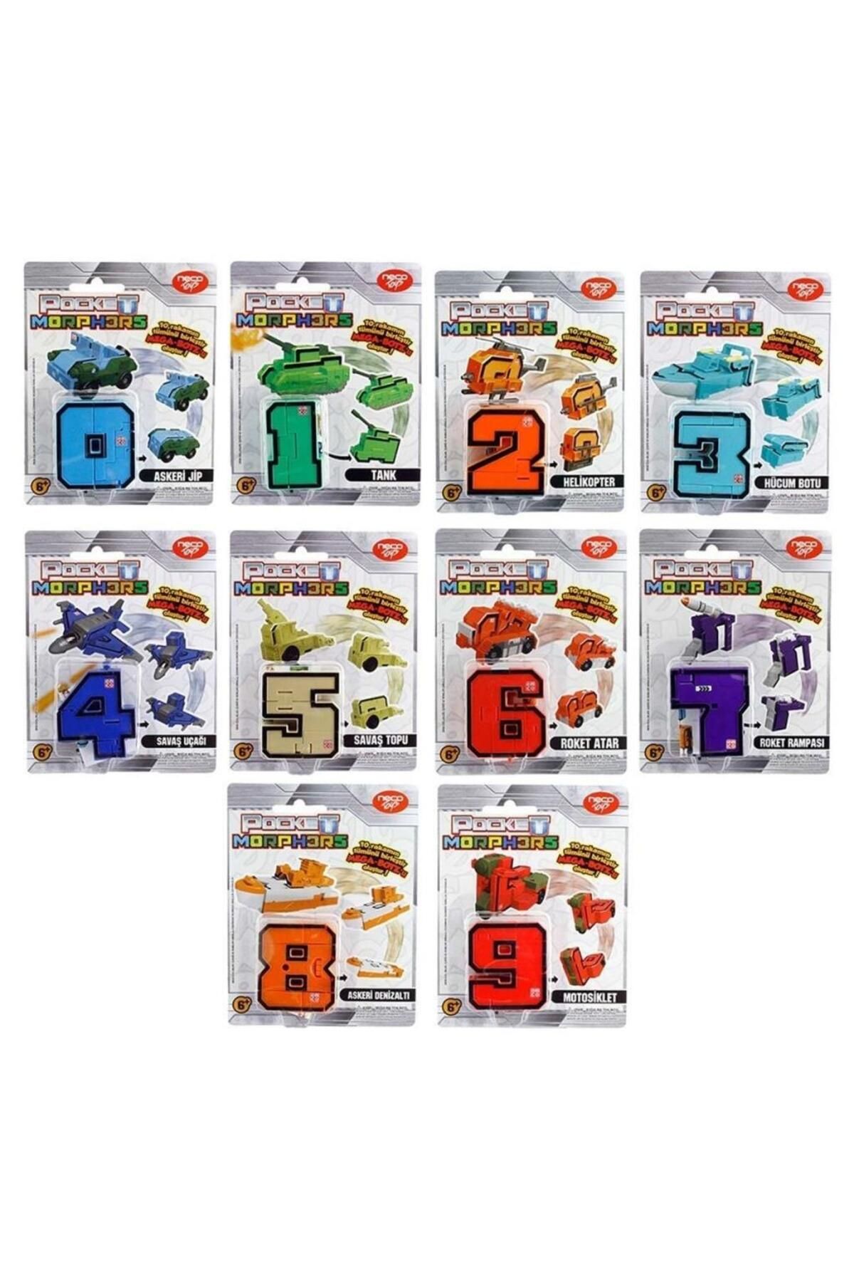 NEZADE STORE PM/6888 Pocket Morphers Dönüşebilen Numaralar / Tekli satılır