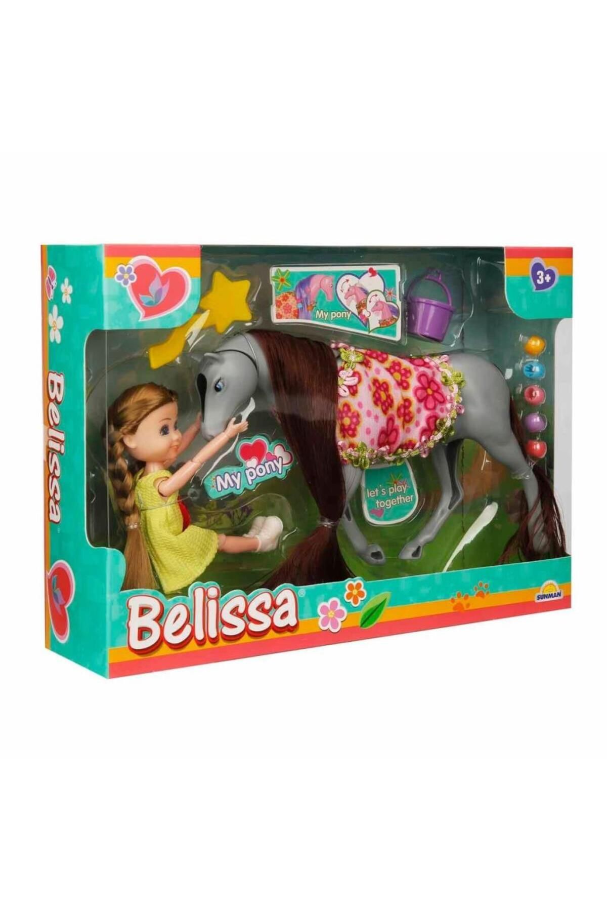 ÖYKÜ VE YİĞİT 2981 Belissa’nın Süslü Atı 15 cm -Sunman