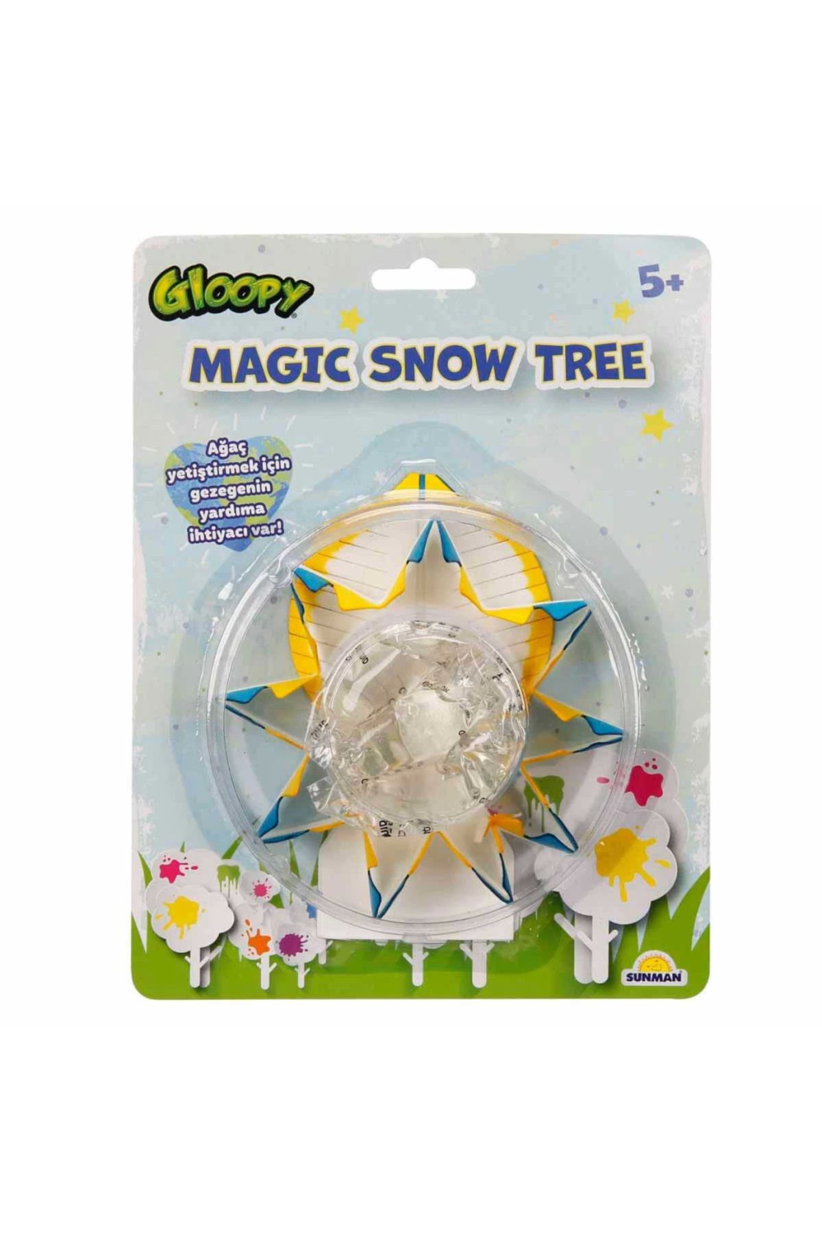 MR RZN STORE NessiWorld Gloopy Sihirli Kar Ağacı Yapım Seti