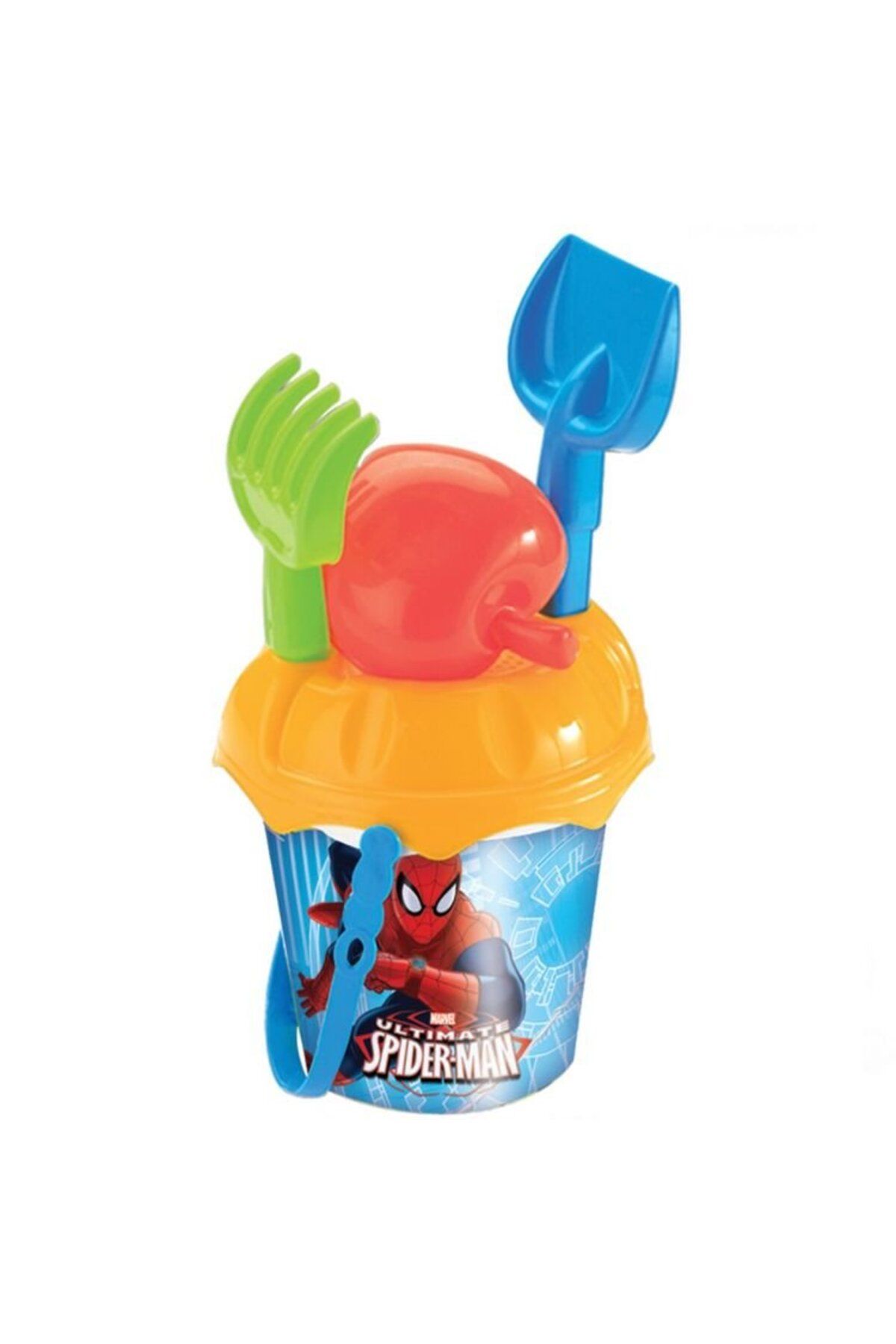 MR RZN STORE Dede Spider man Küçük Kova Set