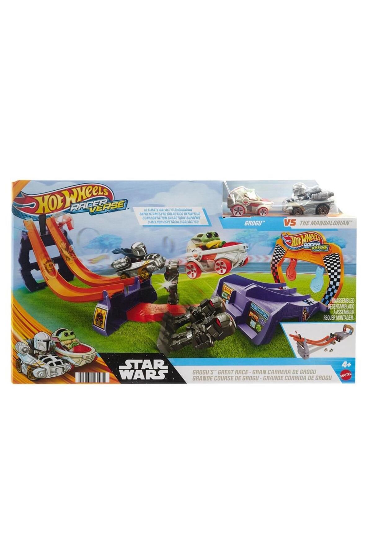 MR RZN STORE HPL32 Hot Wheels Racerverse S tar Wa rs Pist Seti