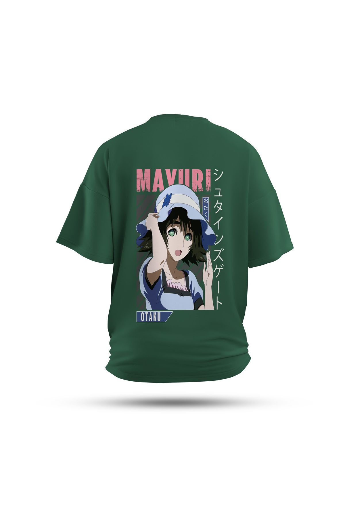 Zestia Unisex T-Shirt, Food Wars Anime Sırt Baskılı, Regular, %100 Pamuk, Yeşil T-Shirt No: 00159