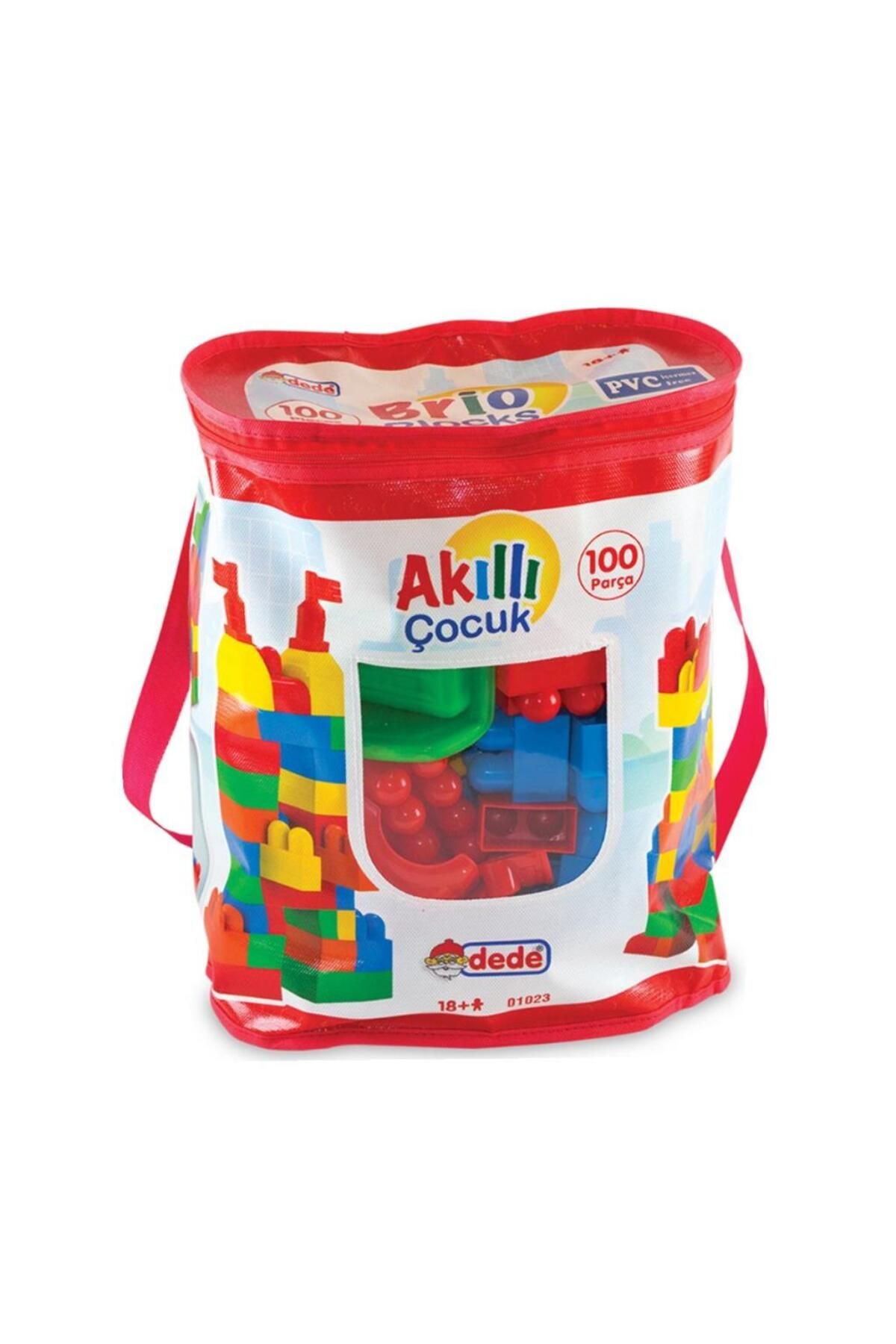 NEZADE STORE 01023 Akıllı Çocuk Blokları 100 Parça