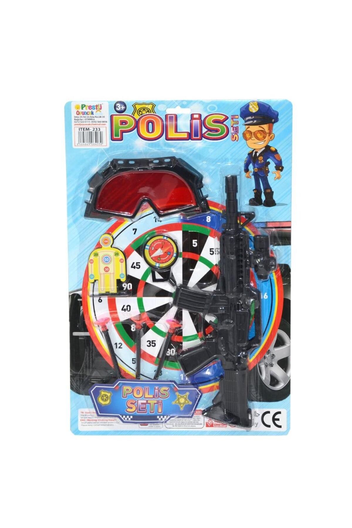 NEZADE STORE FAB 233 Hedefli Polis Oyun Seti -Prestij