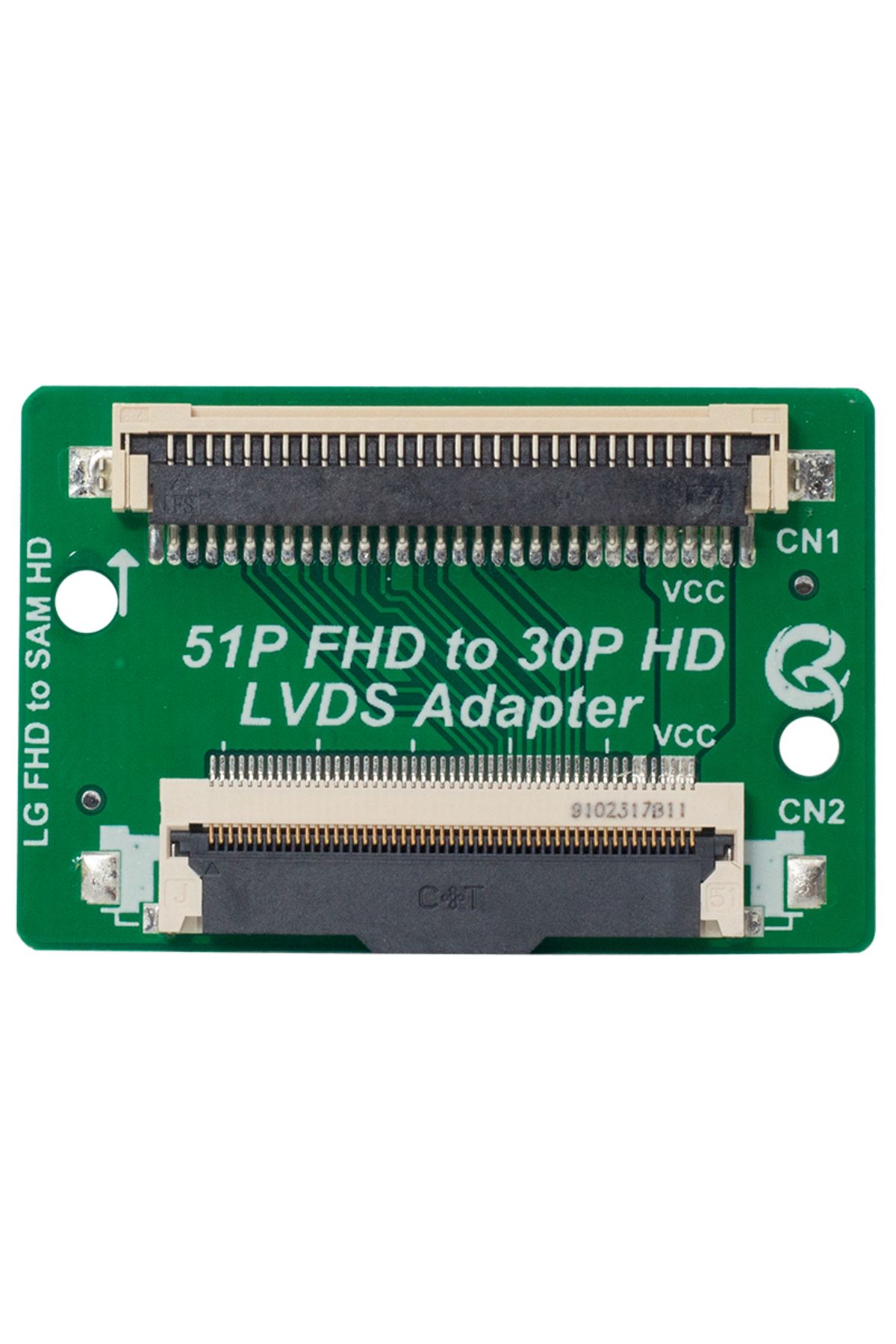 TimeStart * PANEL FLEXİ REPAİR KART 51P FHD TO 30P HD LVDS ADAPTER LG FHD TO SAM HD QK08V2 QK8002A