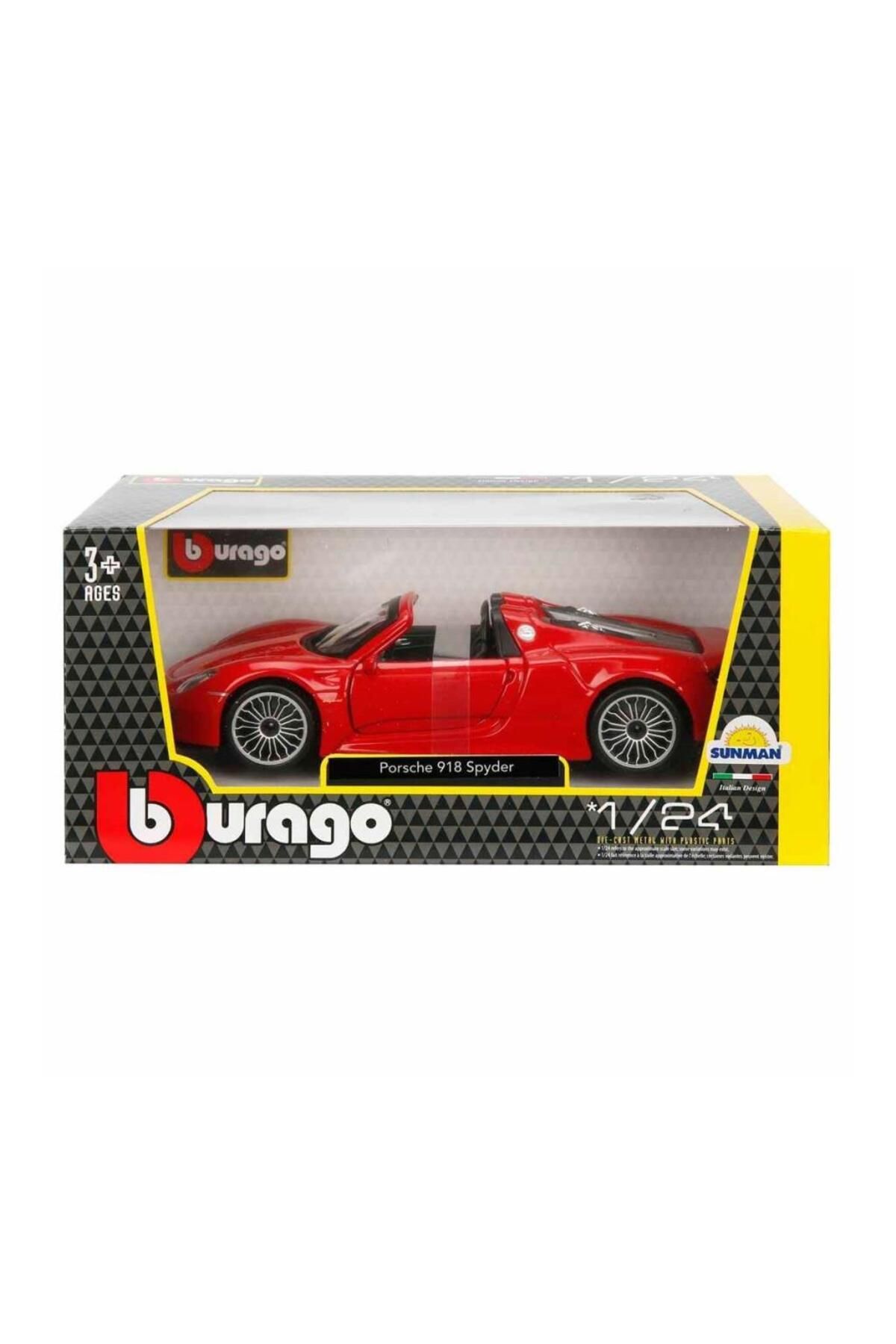 AYLİNA 21076 1:24 Porsche 918 Spyder Model Araba -Sunman