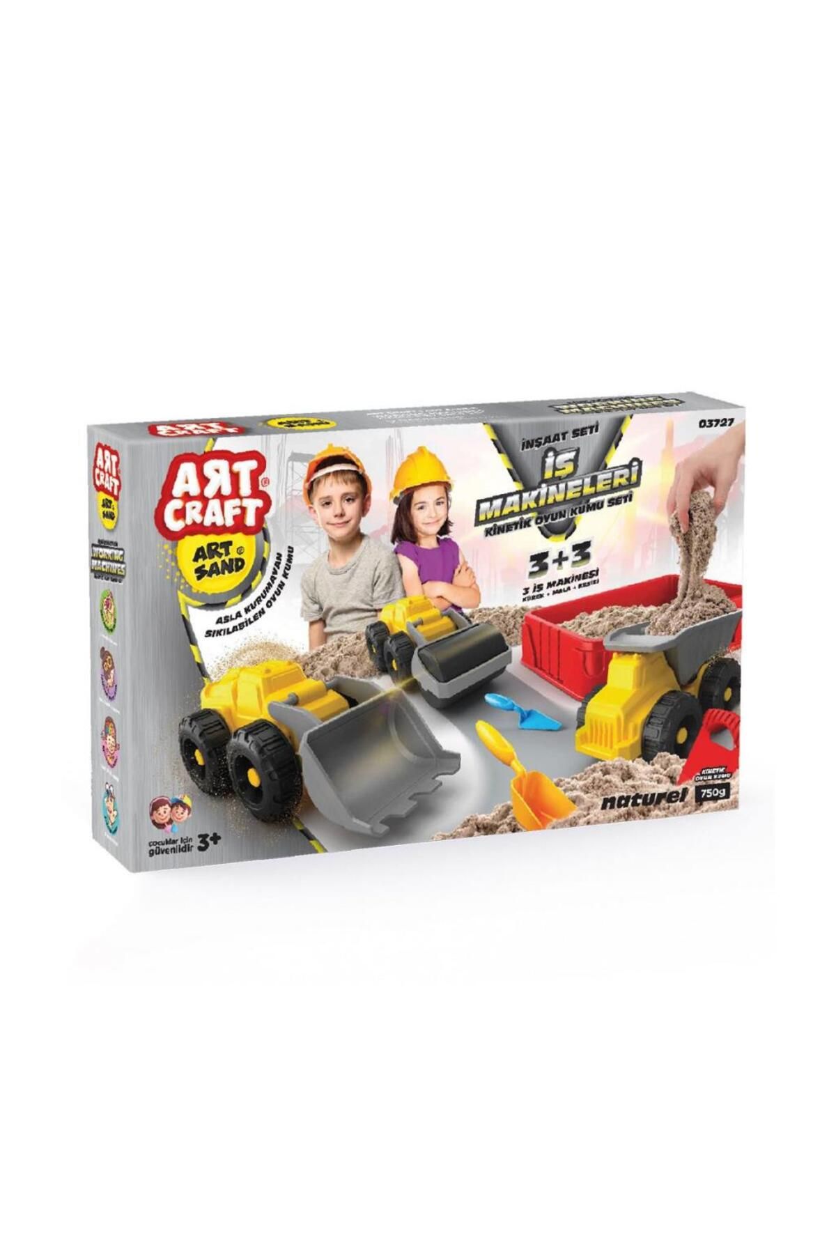 NEZADE STORE 03727 İş Makineleri Kum Seti 750 gr -Dede