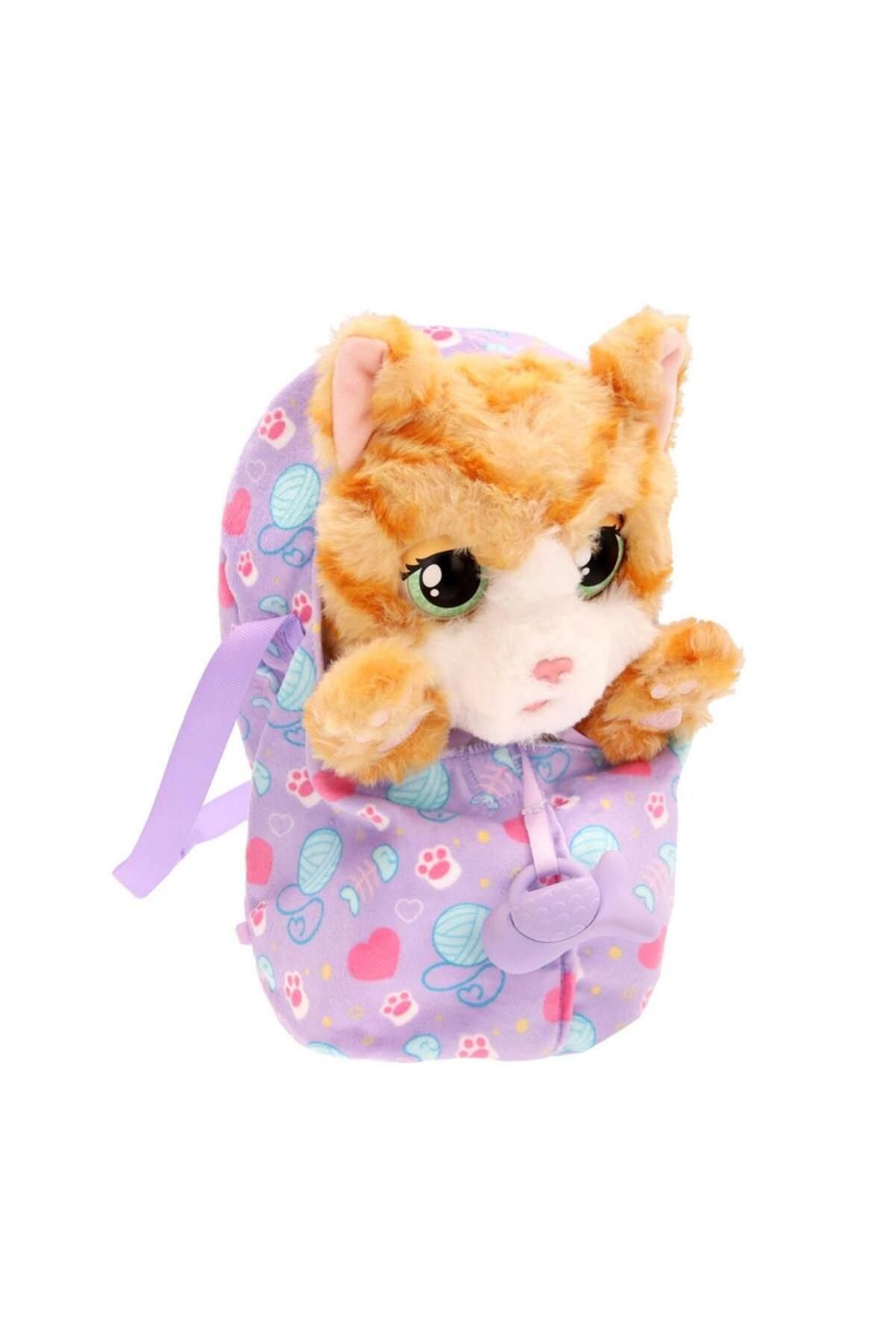 Toptan Bulurum BAW05000 Baby Paws Sesli Kedi 20 cm Peluş