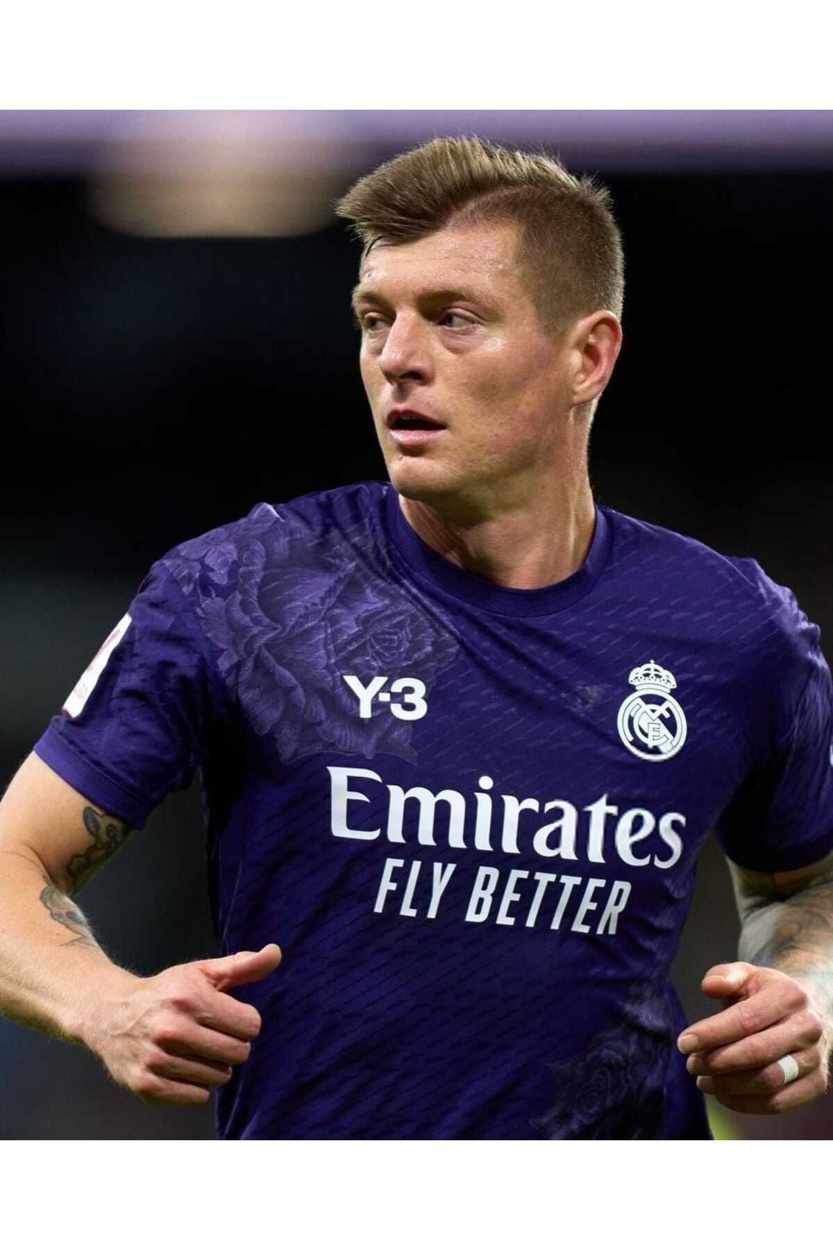 BYSPORTAKUS R.Madridd 2023/24 Yeni Sezon Toni Kroos Y-3 Özel Forması