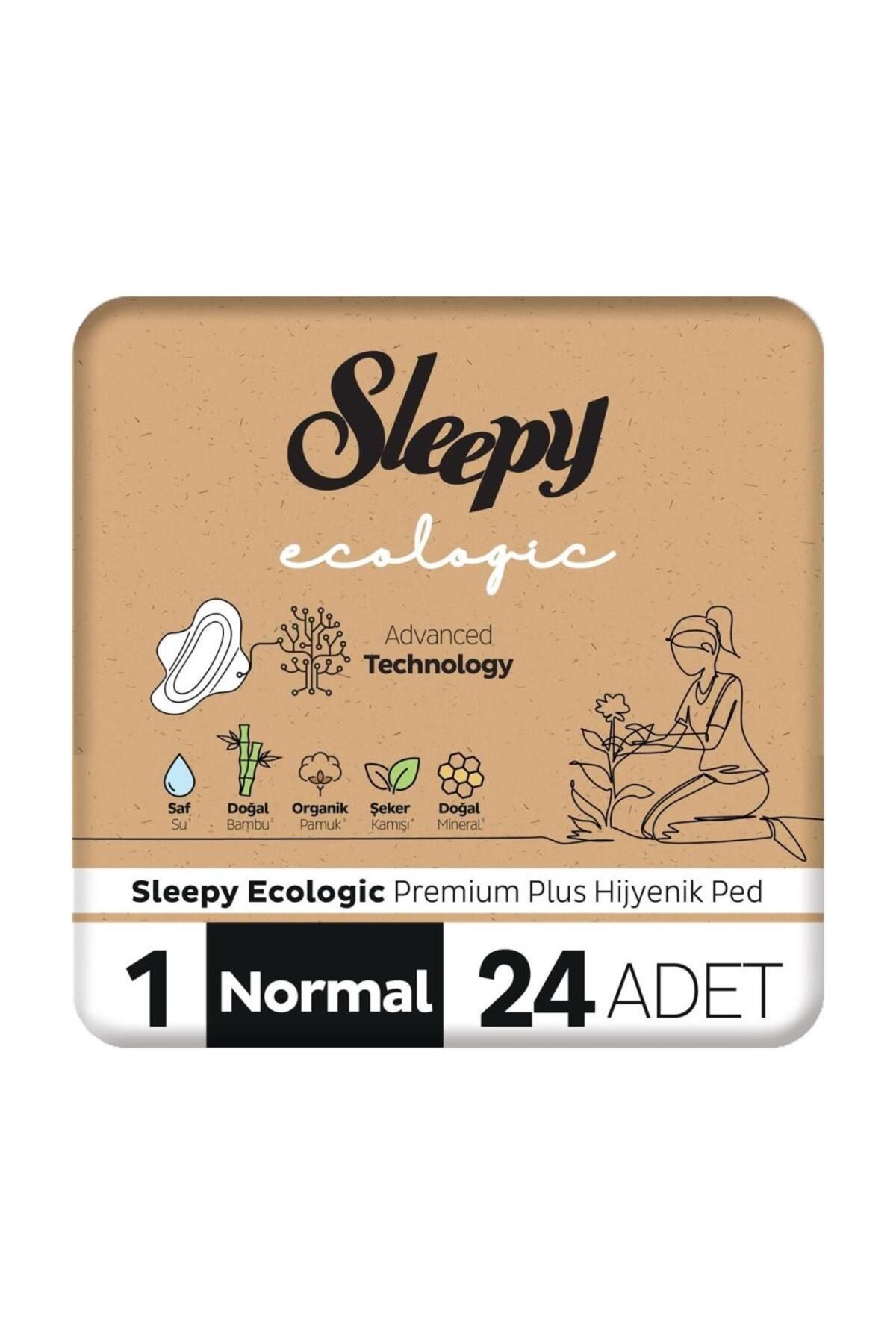 NEZADE STORE Sleepy Ecologic Premium Plus Normal Ped 24 Adet