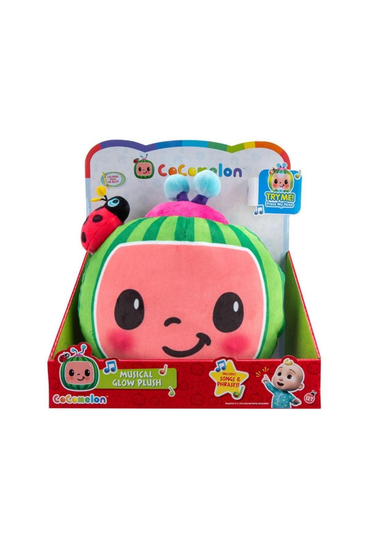 MR RZN STORE CCM45000 Coco melon Parlayan Karpuz Pelüş - CMI0012