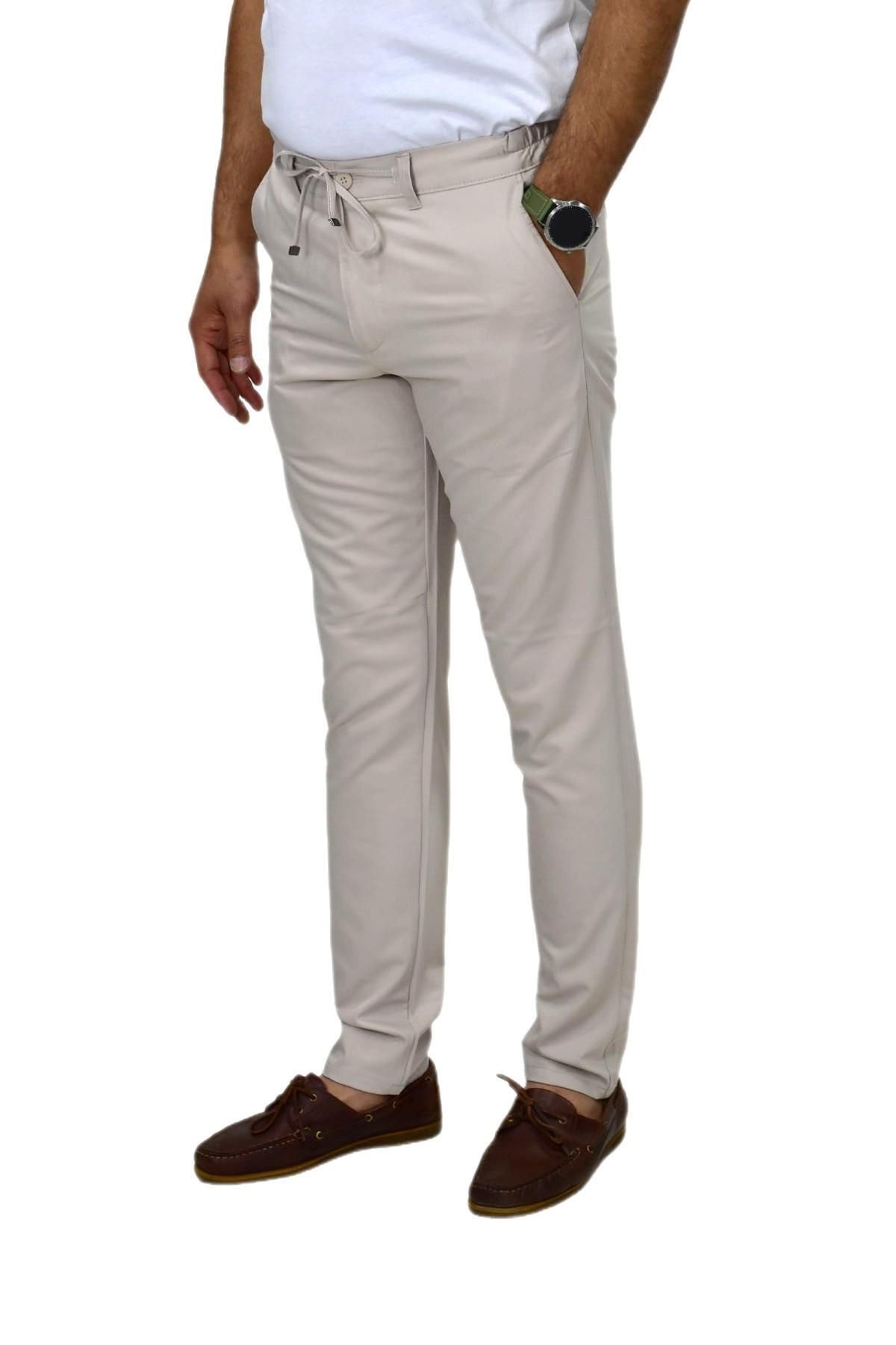 Raymons Erkek Jogger Silim Fit Kumaş Pantolon P1023 BGL-ST04504