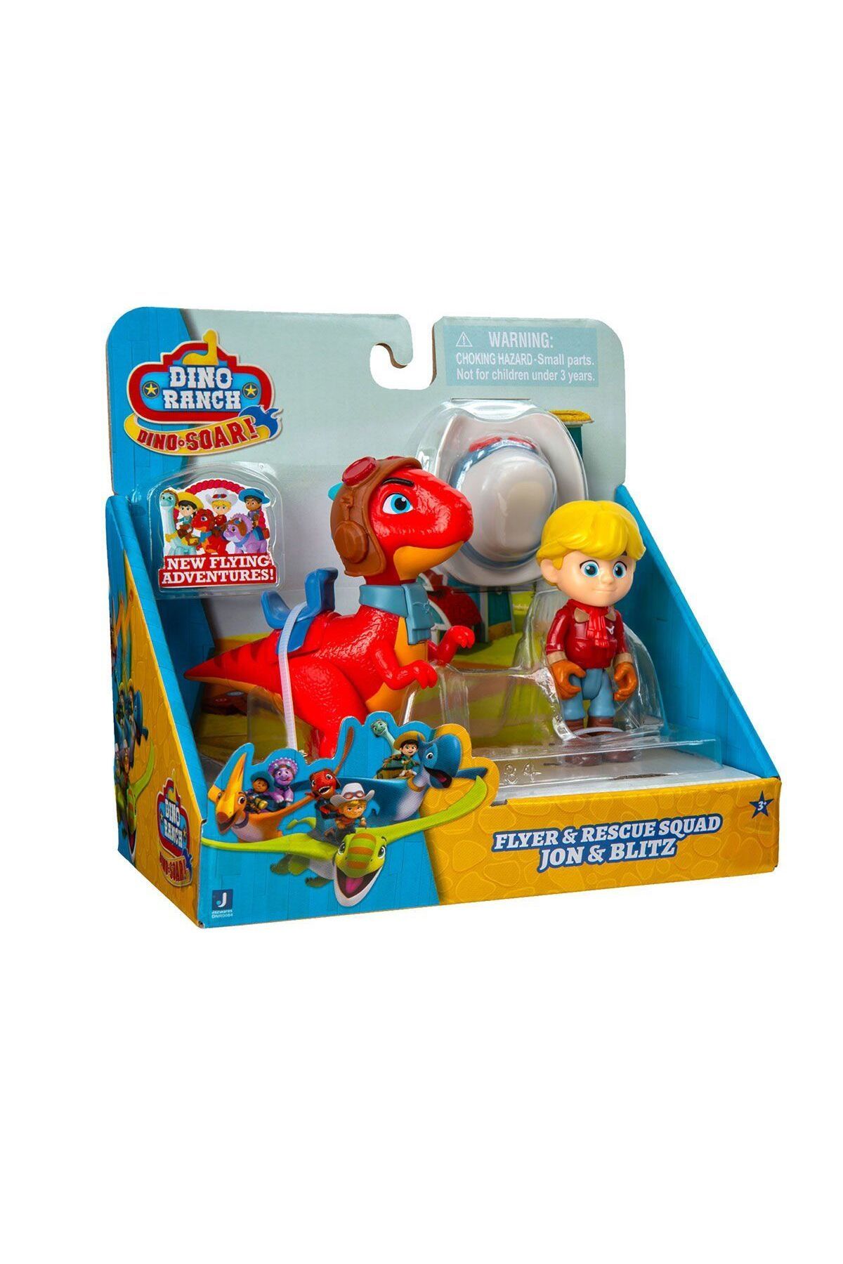 TimeStart DNA00401 Dino Ranch 2li Figür Paketi - DNR0003 +3 yaş