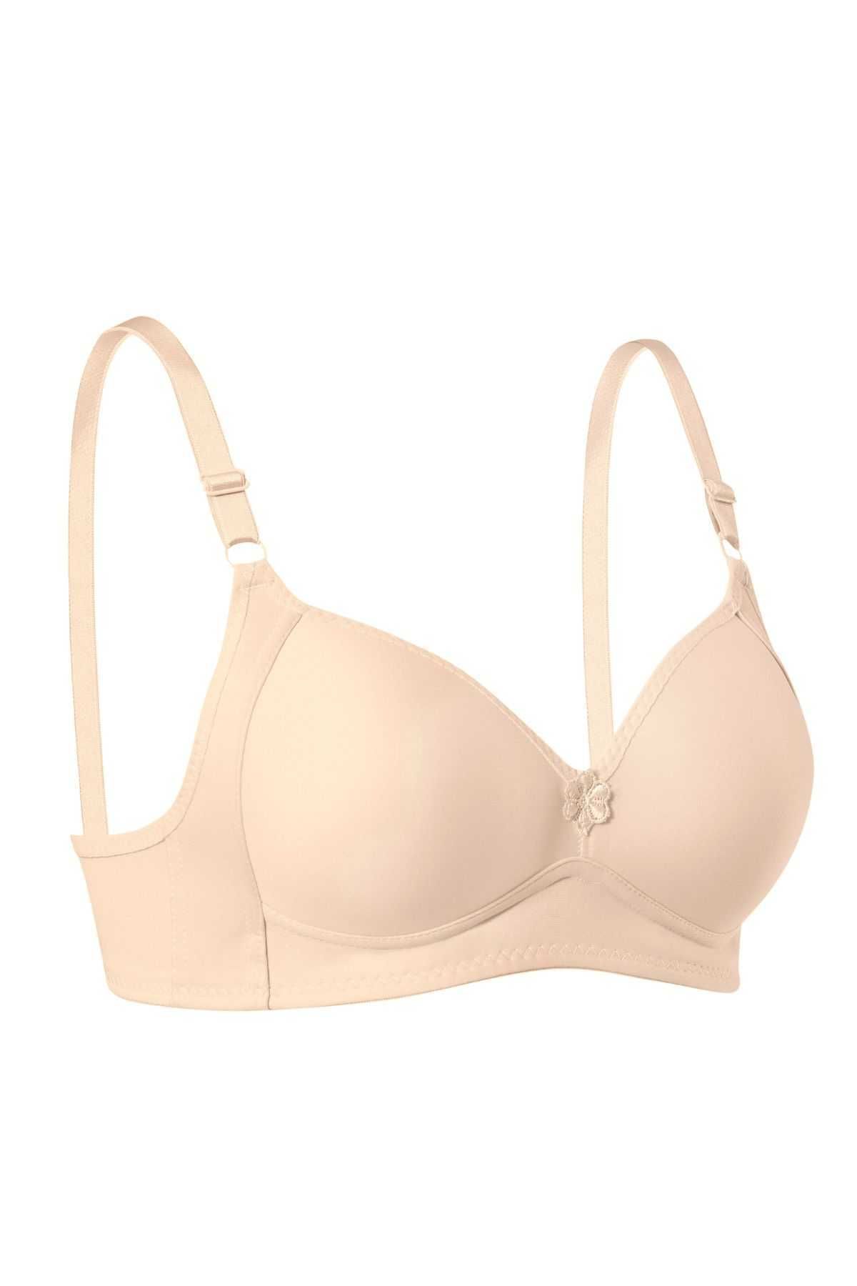 Shop58 Telsiz Silikonlu Toparlayıcı Sütyen Ten
