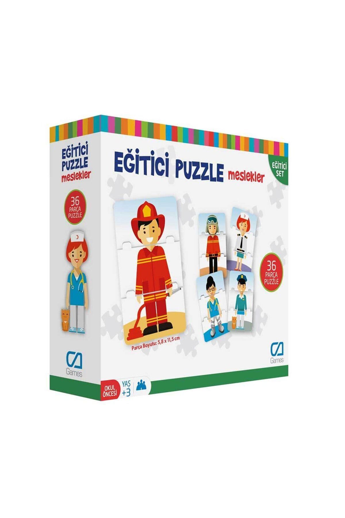 TimeStart CA.5030 CA Games, Eğitici Puzzle Meslekler