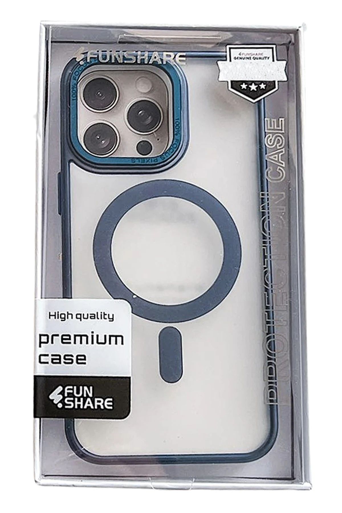 Joko iPhone 14 Pro Max Montella Magsafe Kapak - Lacivert NRMSA