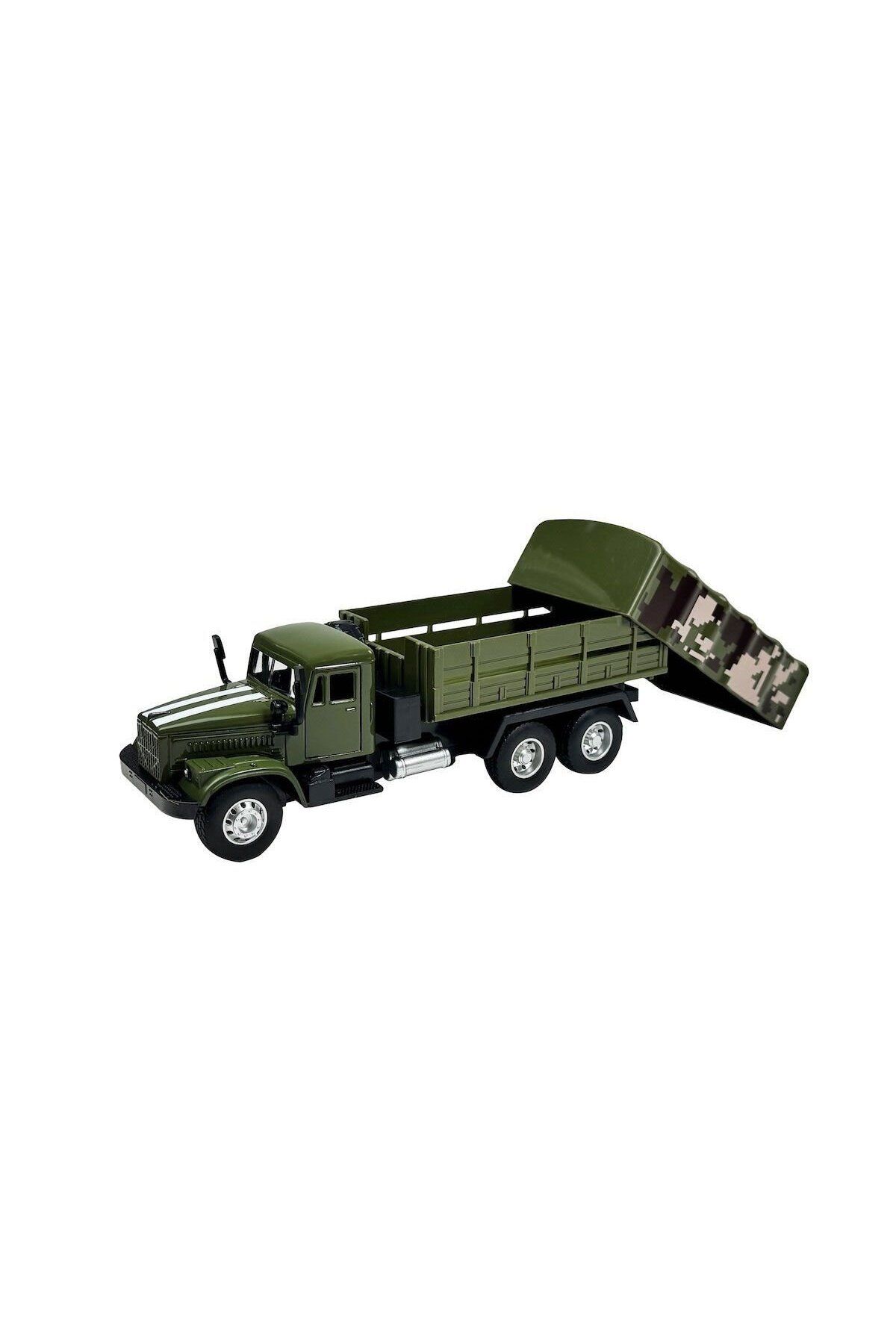 TimeStart WK-2227-10 Çek Bırak 1:50 Kamuflajlı Kamyon