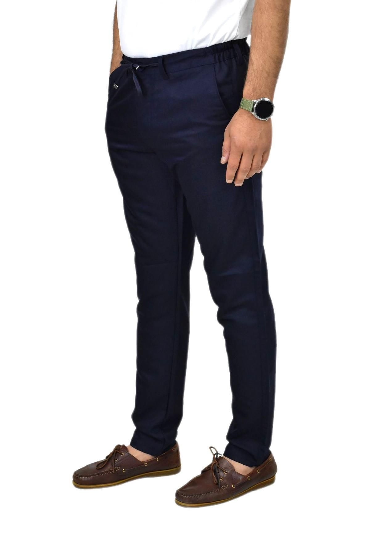 Raymons Erkek Jogger Silim Fit Kumaş Pantolon P1023 BGL-ST04504