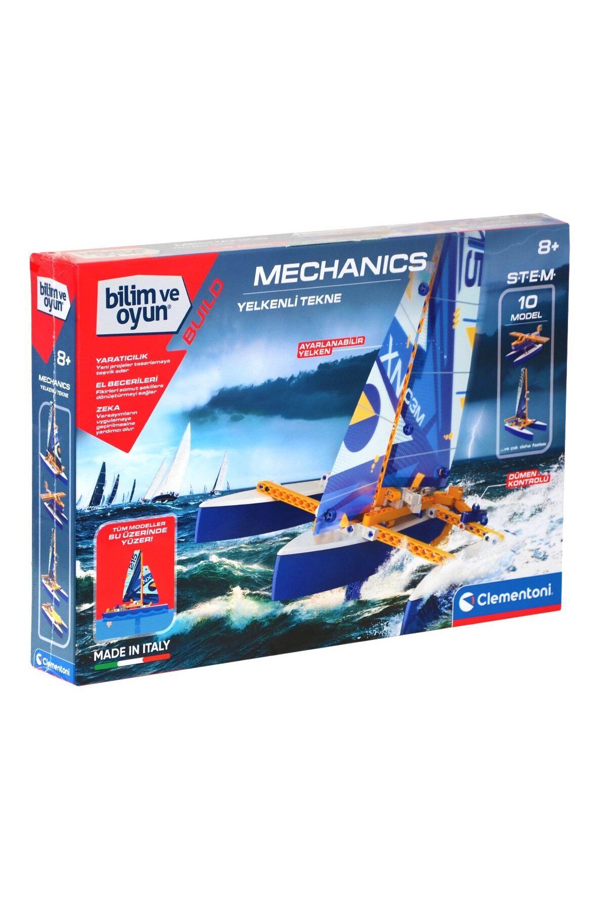 TimeStart 64319 M.L Yelkenli Tekne - Mekanik Laboratuarı /BilimveOyun +8 yaş