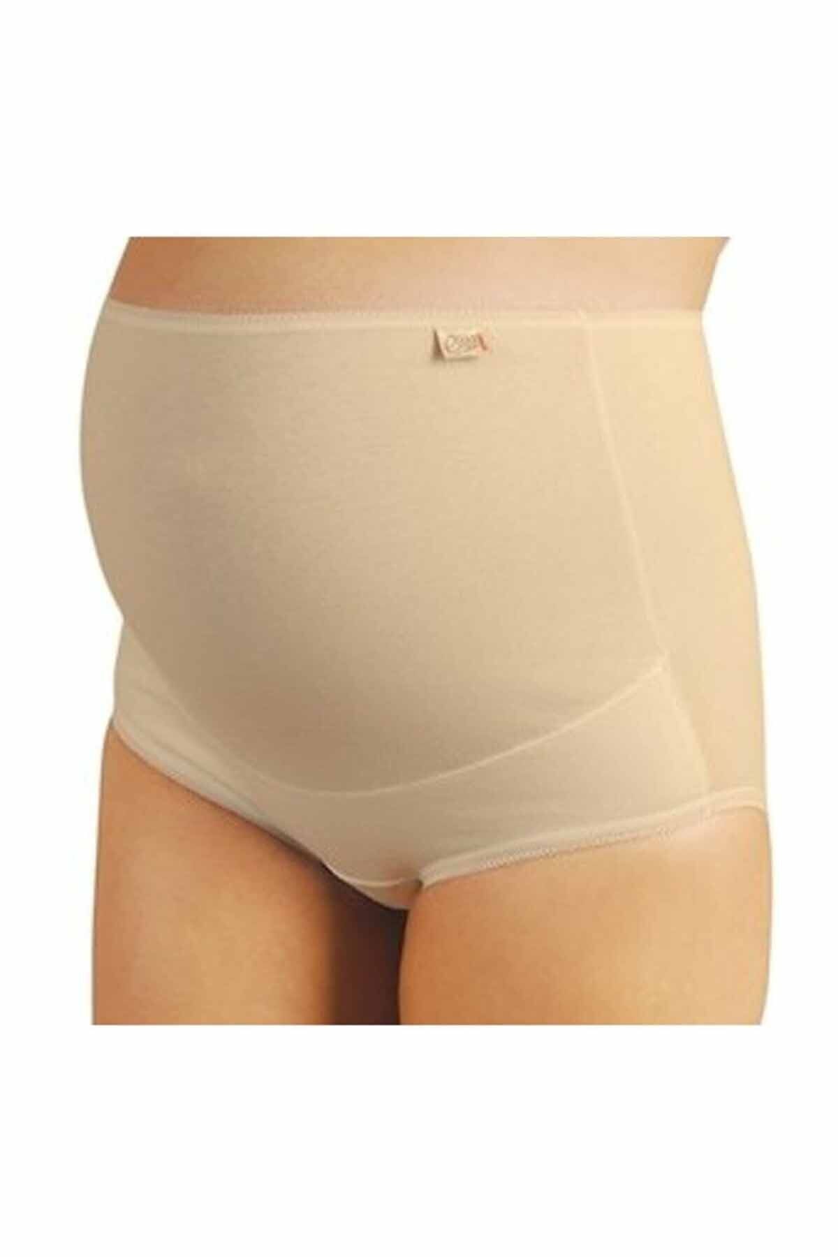 Shop58 Pamuklu Hamile Likralı Bato Külot Ten - 3324A