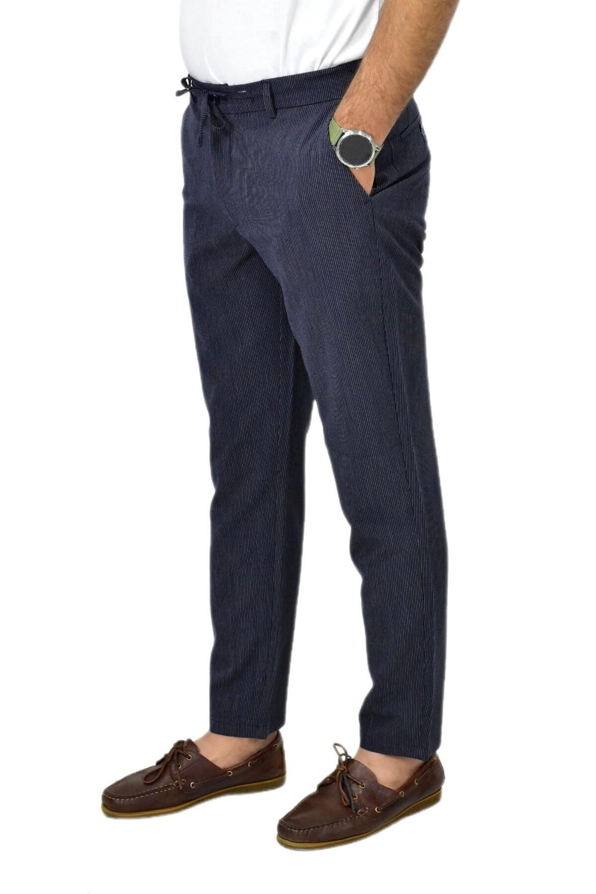 Raymons Erkek Jogger Silim Fit Kumaş Pantolon P1033 BGL-ST04502
