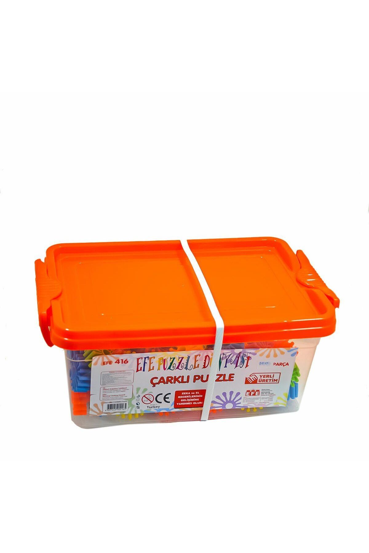 TimeStart 416 Çarklı Puzzle 100 Parça -efetoys