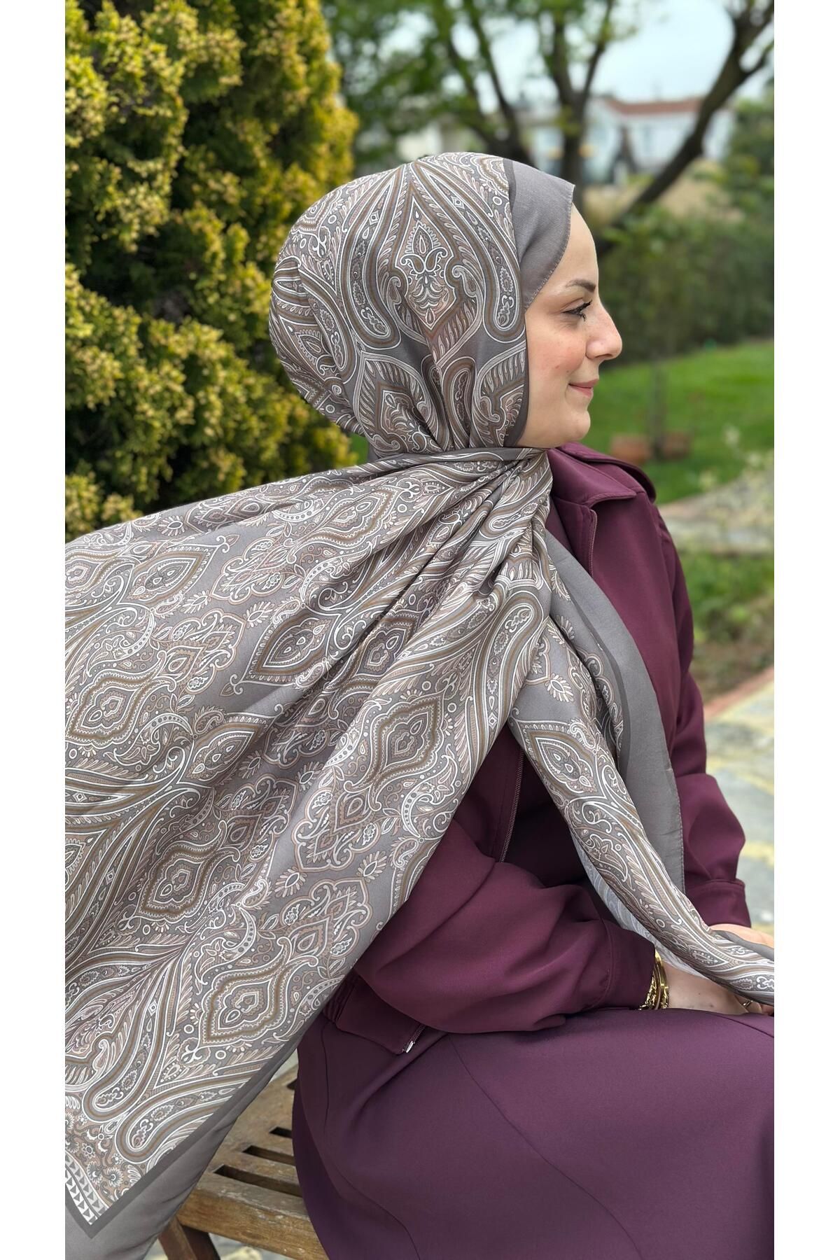 modayışığı Luxy soft pamuk Vizon Şal