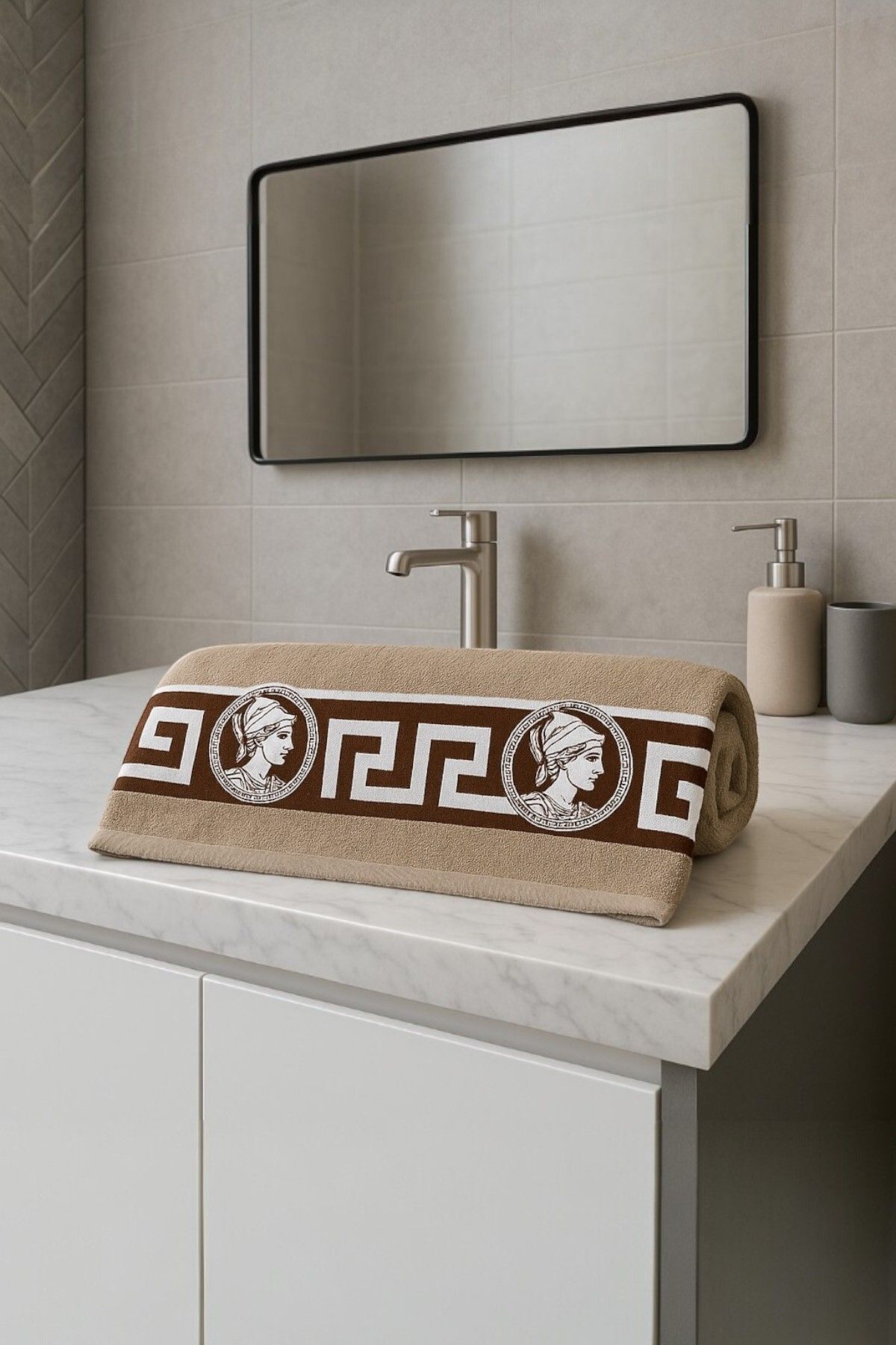 MixCotton Home 2 Adet %100 Pamuk El Yüz Havlusu