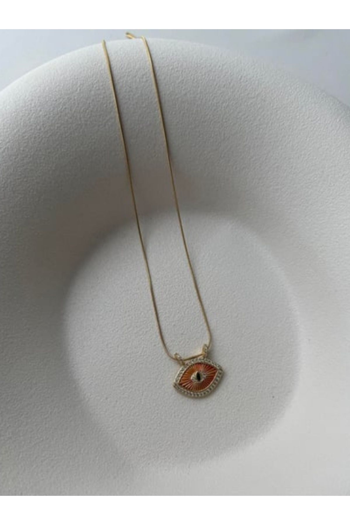 BessyJewelry Çelik Göz Kolye