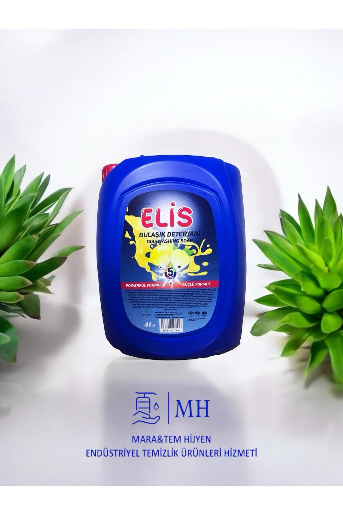 ELİS Elde Yıkama Bulaşık Deterjanı 4Lt