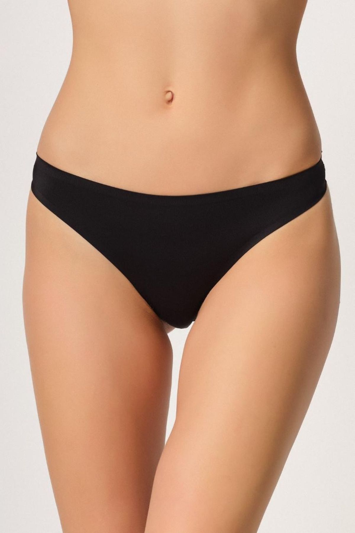 Beruflic SİYAH MI Angel 2802 Yapıştırma Lazer Kesim String Külot