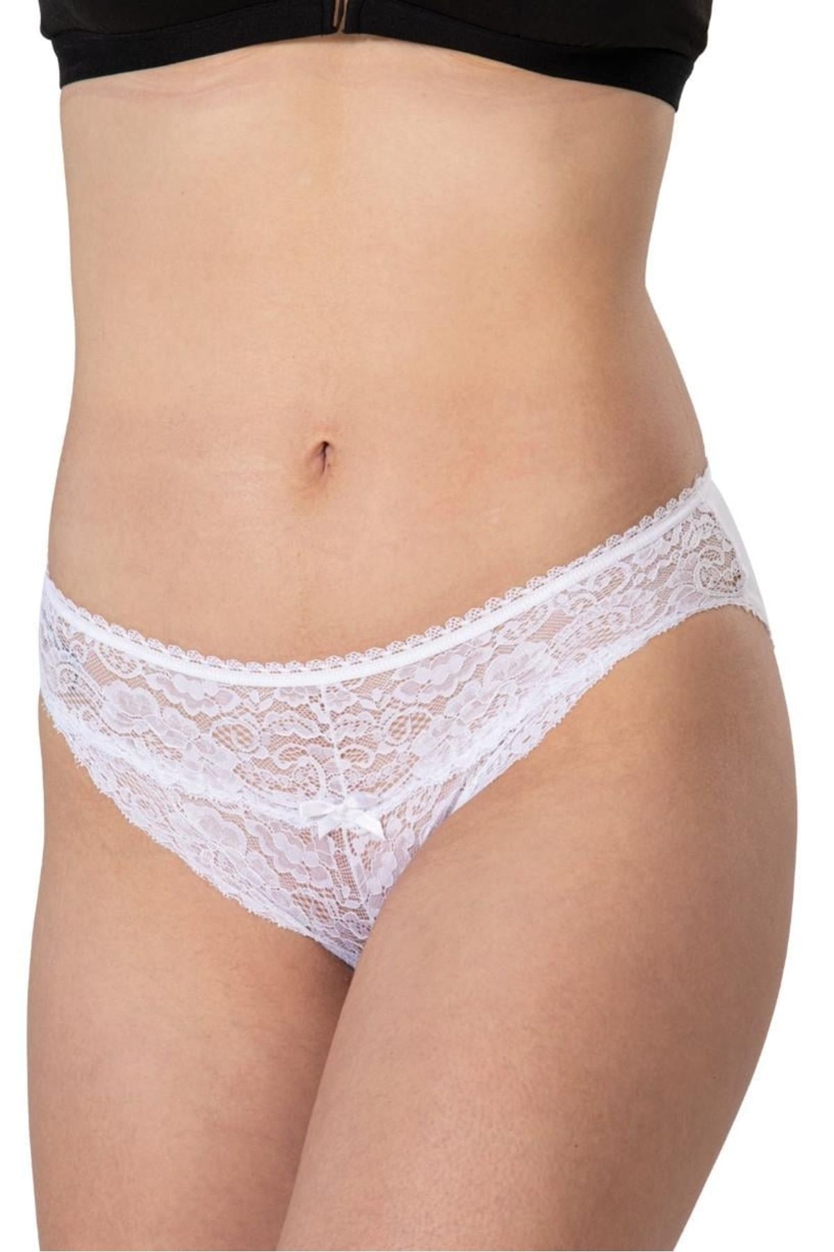 Beruflic Beyaz Modal Cotton Dantelli Külot