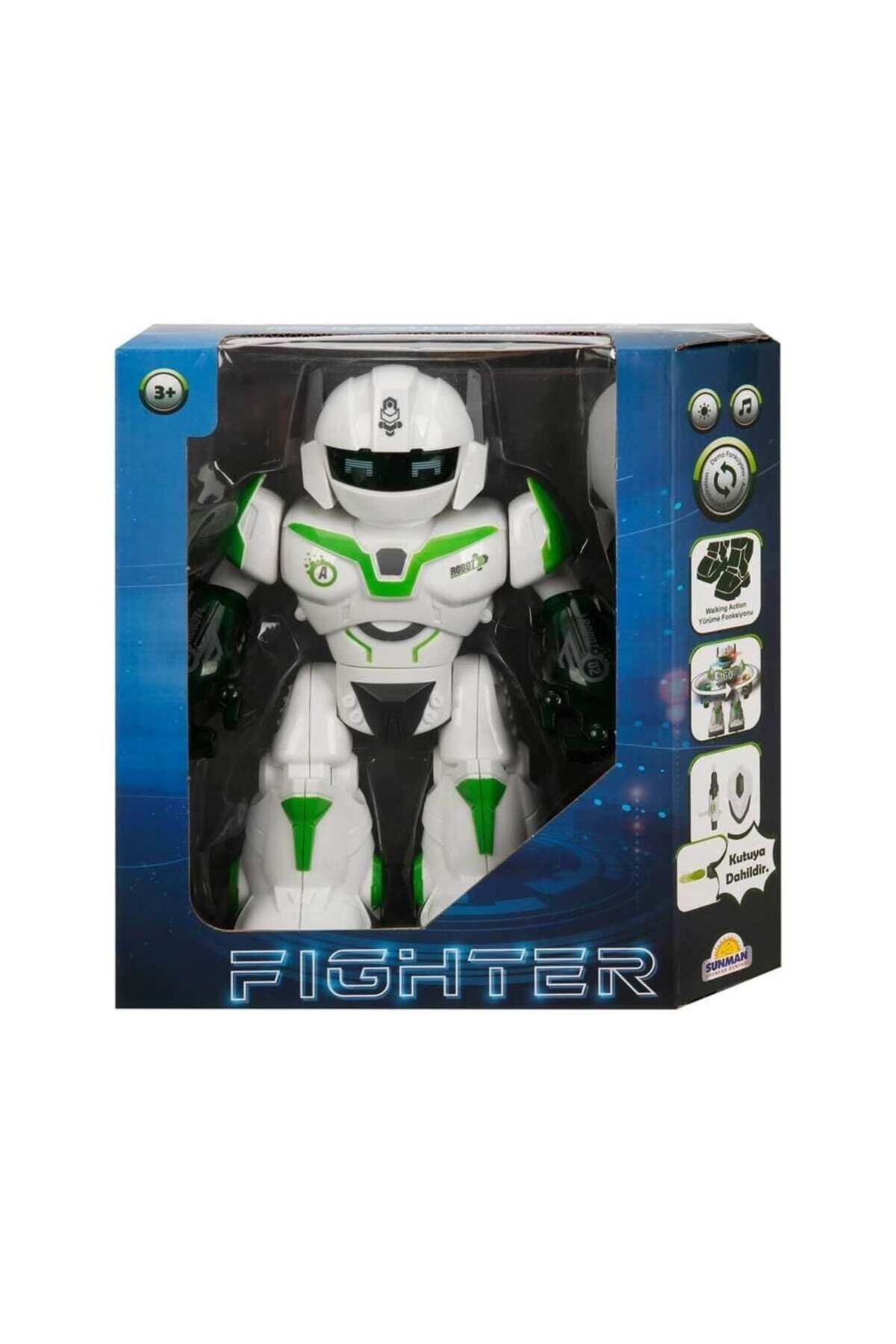 TimeStart Sesli ve Işıklı Robot Fighter 22 cm