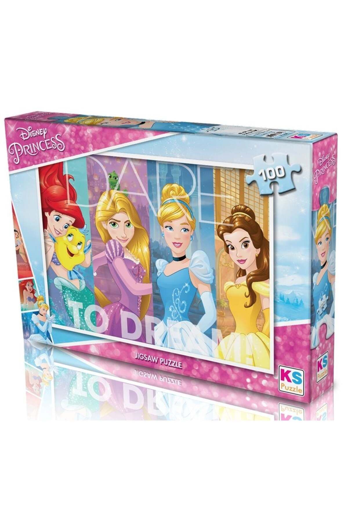 TimeStart * Puzzle 100 Parça Disney Prensesler
