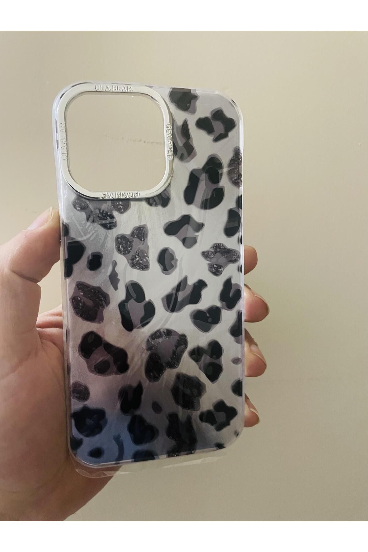 TG CASE STORE İphone 16 Pro Max Leopar Desenli Telefon Kılıfı
