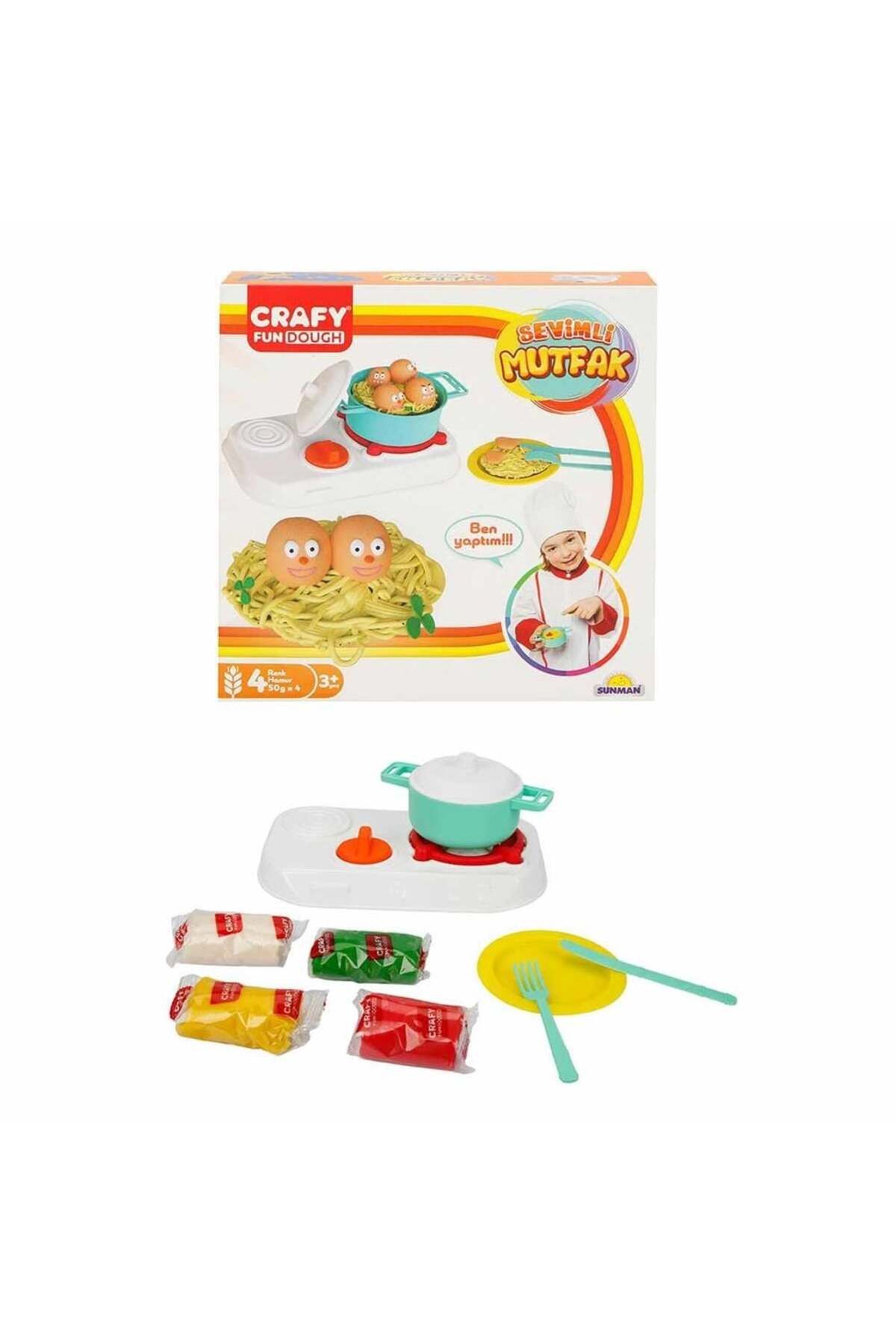 TimeStart Crafy Sevimli Mutfak 200 g 10 Parça