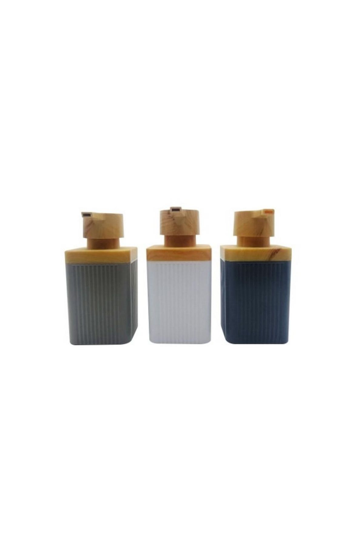 Shop58 Mimoza Çizgili Ahşap Katı Sabunluk 1 Adet Hediye Çantam-Y-870