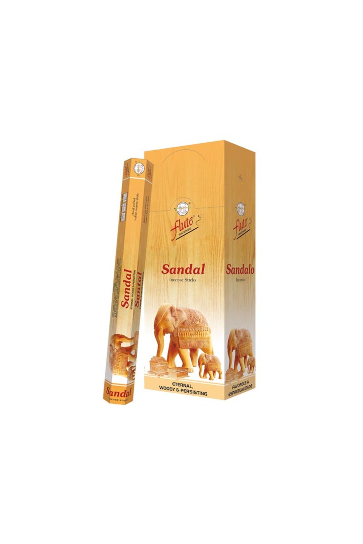 Flute ÇUBUK TÜTSÜ HEXA SANDAL 6*20=120 ÇUBUK