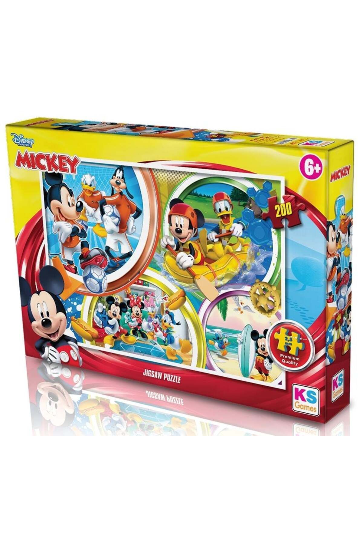 TimeStart * Puzzle 200 Parça Mickey Mouse