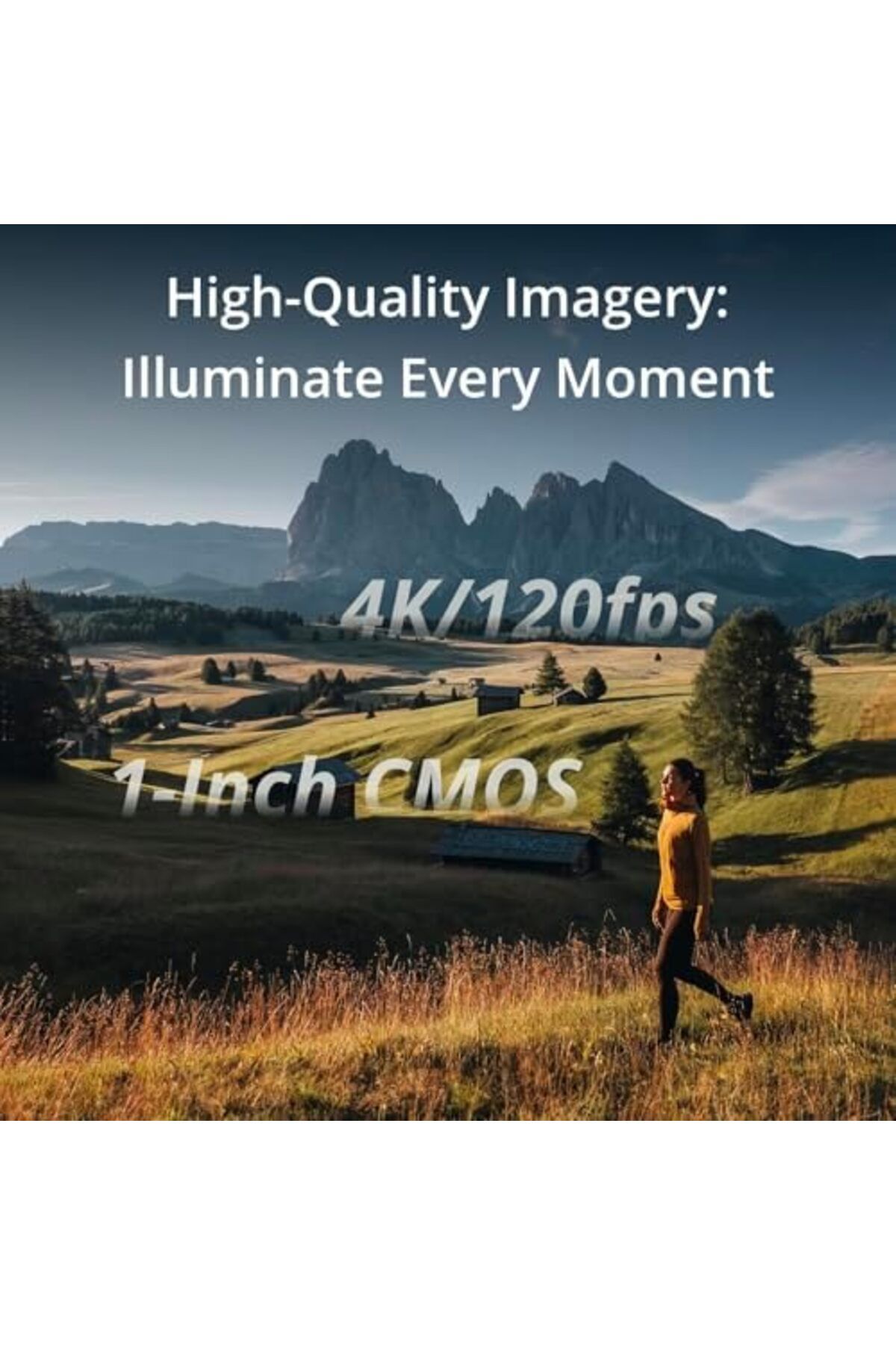 DJI-Osmo Pocket 3 Creator Combo, Vlogging Camera with 1'' CMOS & 4K/120fps Video, 3-Axis Stabilizati 4