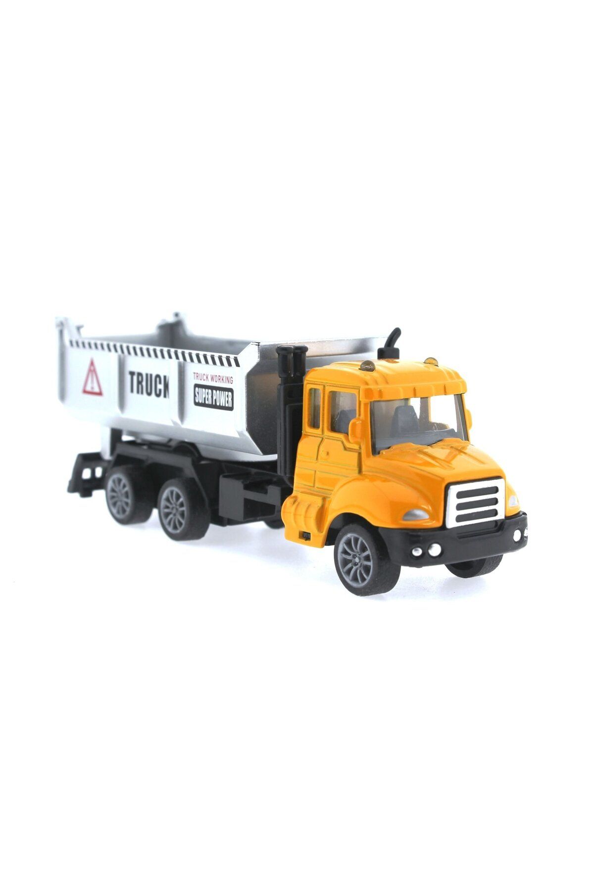 TimeStart Çek Bırak Metal Mini Sarı Kamyon