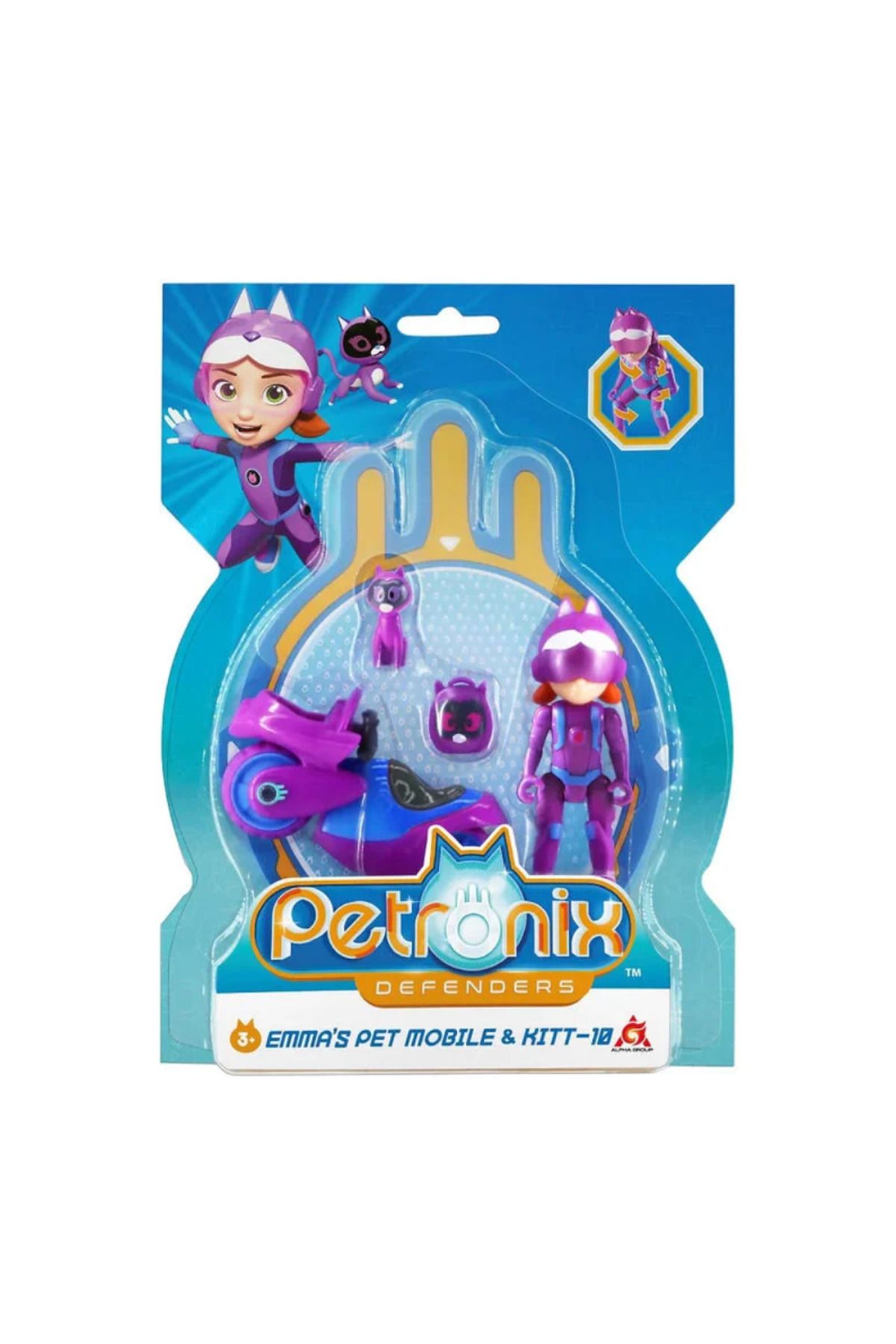 TimeStart Petronix Emma'nın Çanta Pet ve Motorlu Oyun Seti