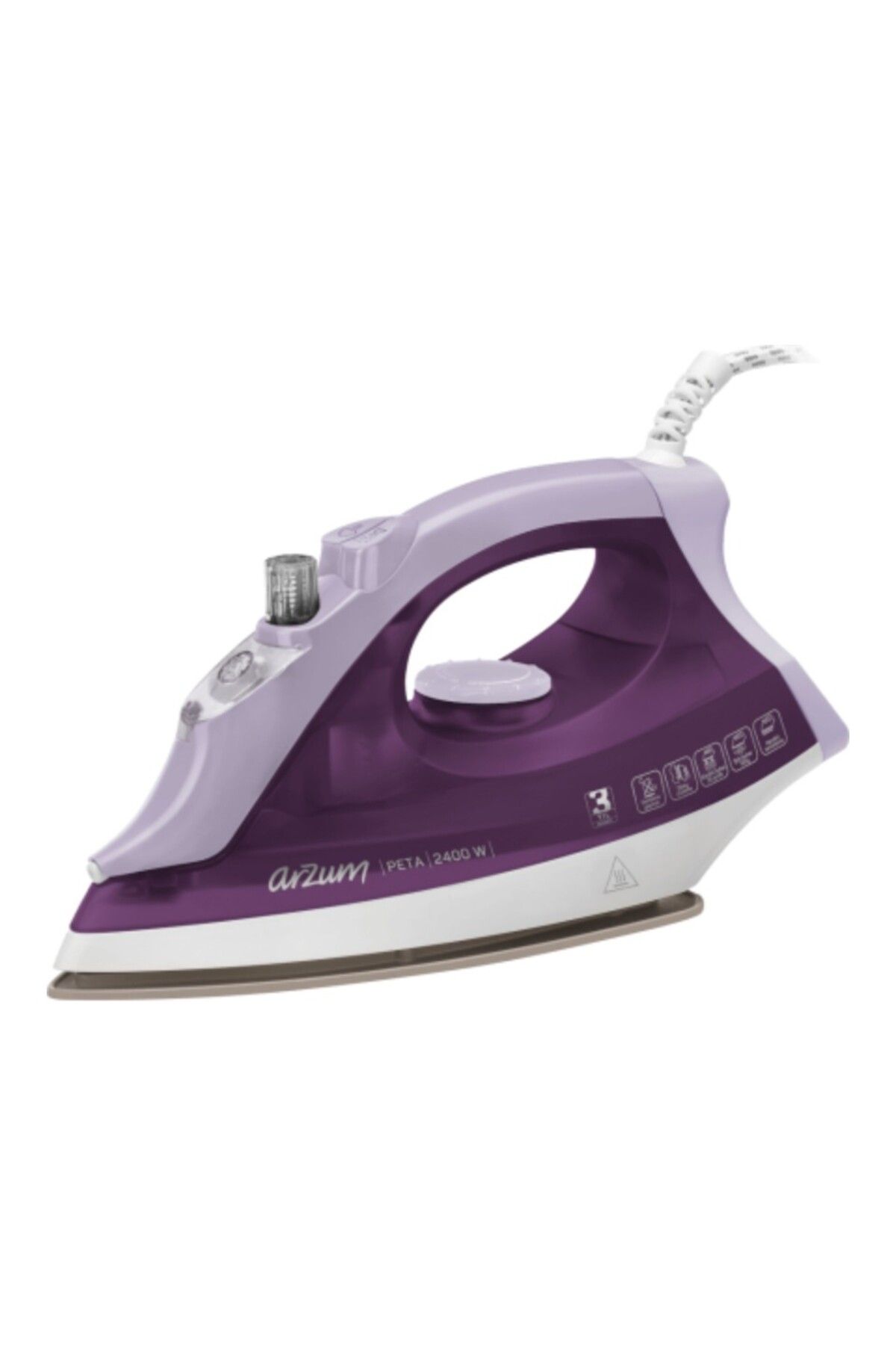 ARZUHOME AR695 2400 W Seramik Tabanlı Ütü