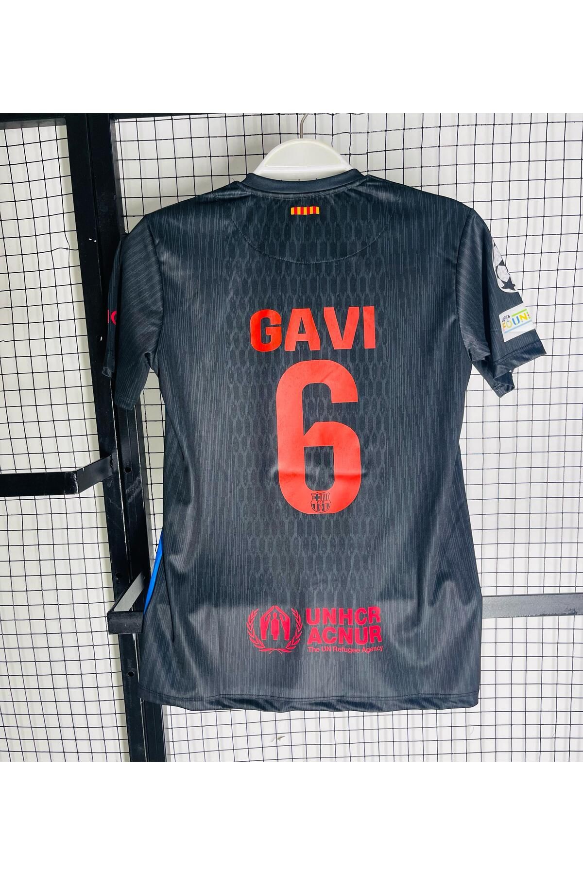 Lion Spor B'arcelona 2024-25 Yeni Sezon Gavi Deplasman Forması(BLACK)