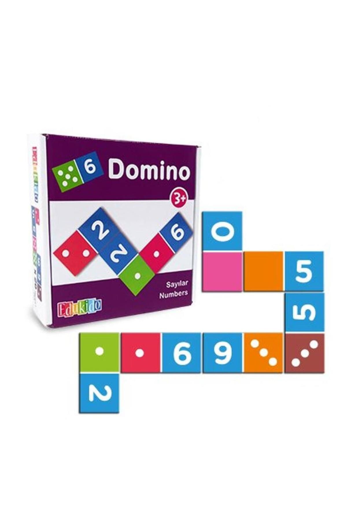 Shop58 Nessiworld EDU-3012 Ahşap Sayılar Domino -Chiva