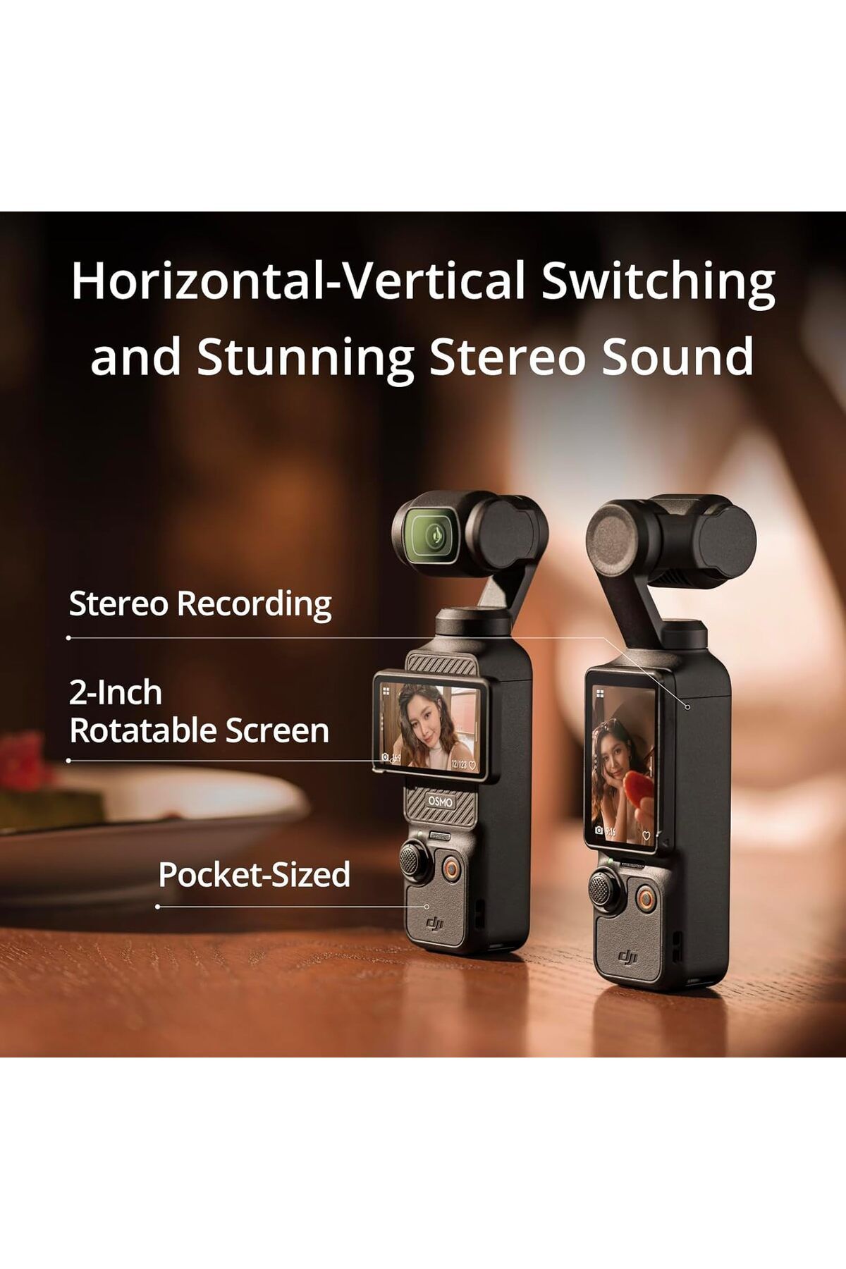 DJI-Osmo Pocket 3 Creator Combo, Vlogging Camera with 1'' CMOS & 4K/120fps Video, 3-Axis Stabilizati 7