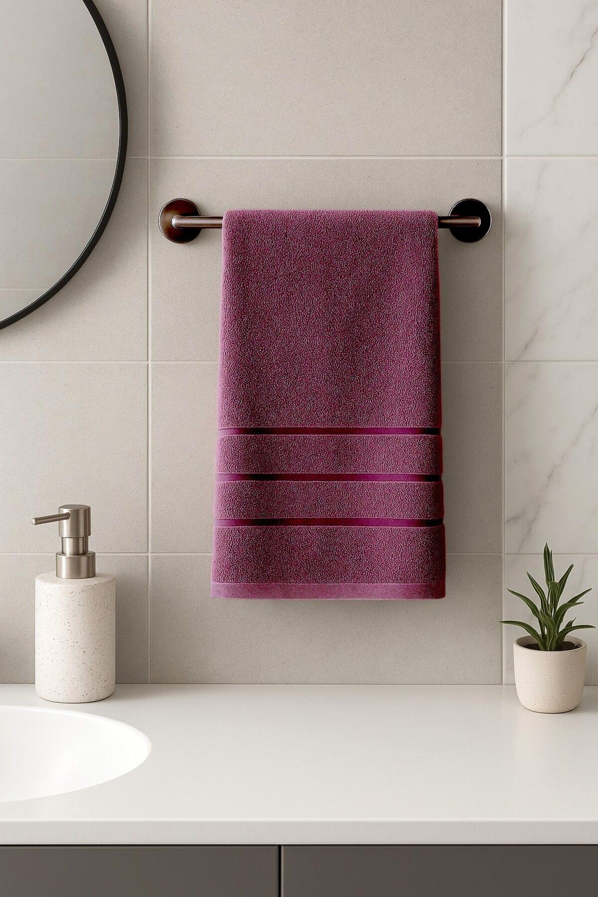 MixCotton Home 2 Adet %100 Pamuk El Yüz Havlusu