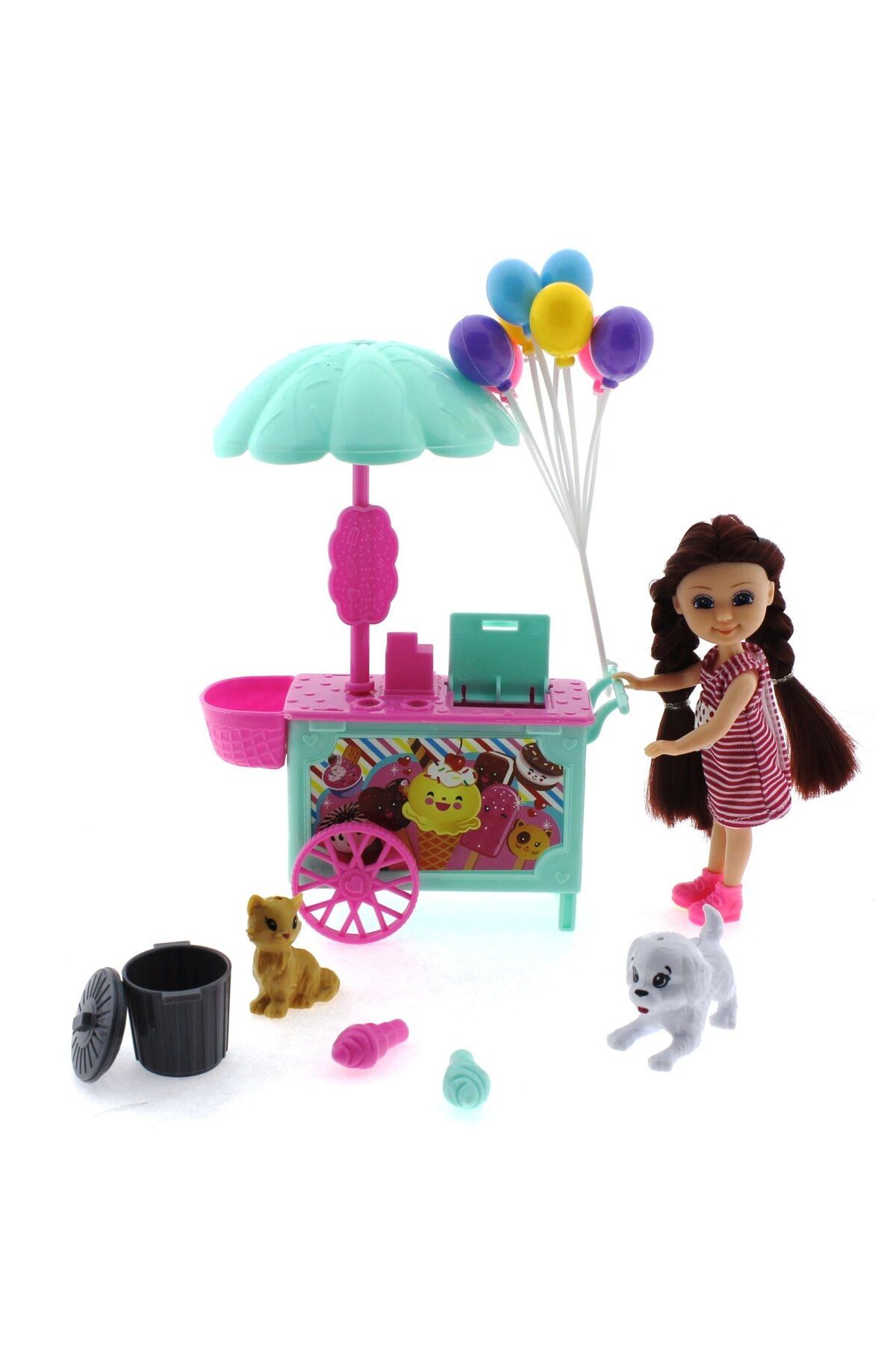 TimeStart Gaga Love Hayvanlarıyla Motor Gezisi kutulu Pembe motor