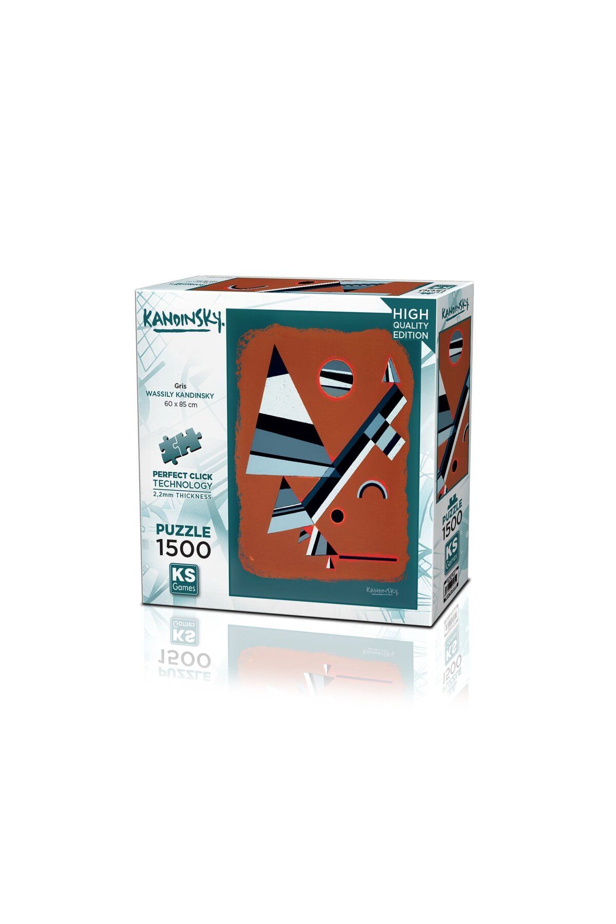 TimeStart * Puzzle 1500 Parça Kandinsky Gris